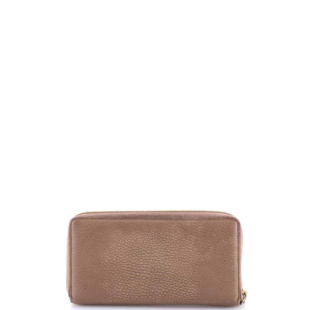GG Marmont Zip Around Wallet Leather