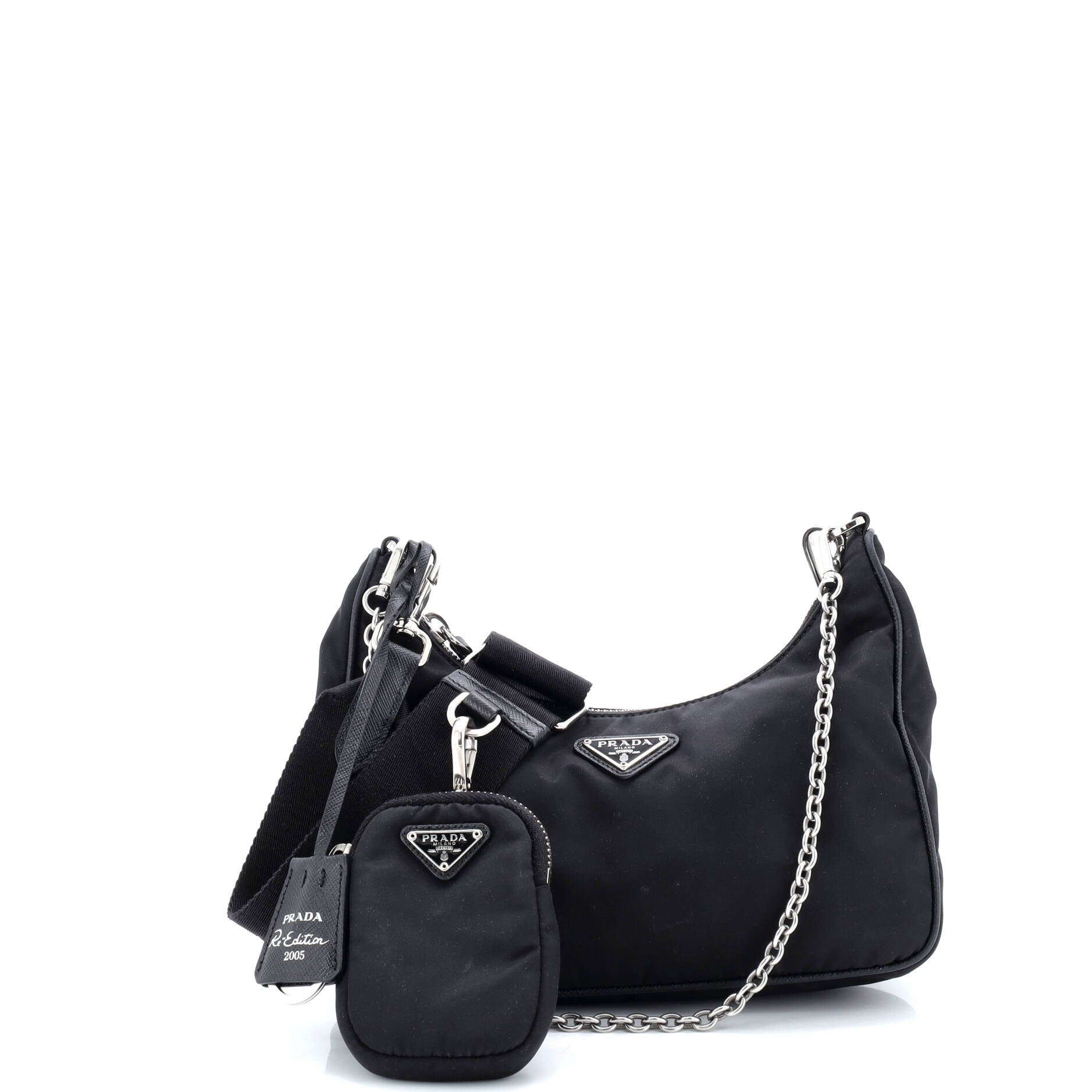 Re-Edition 2005 Shoulder Bag Tessuto Small