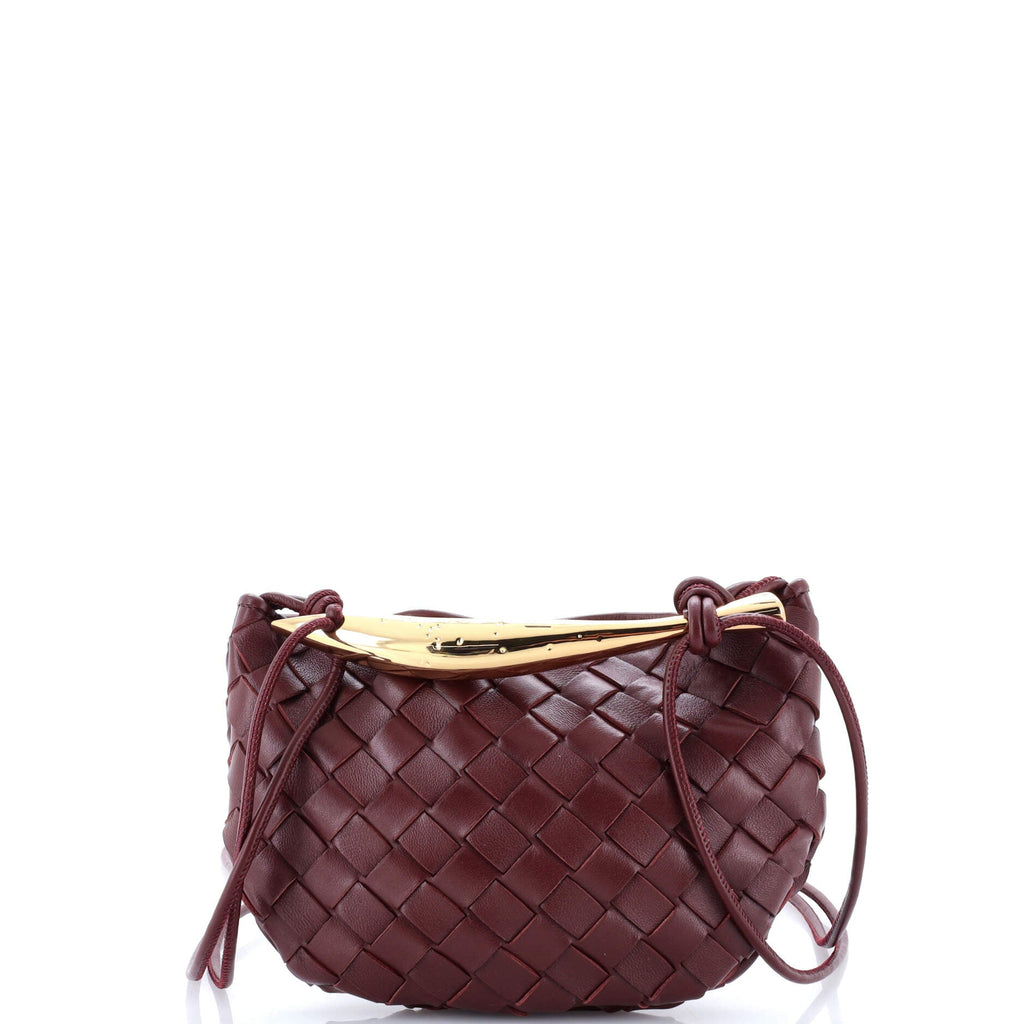 Sardine Top Handle Bag Intrecciato Nappa Mini