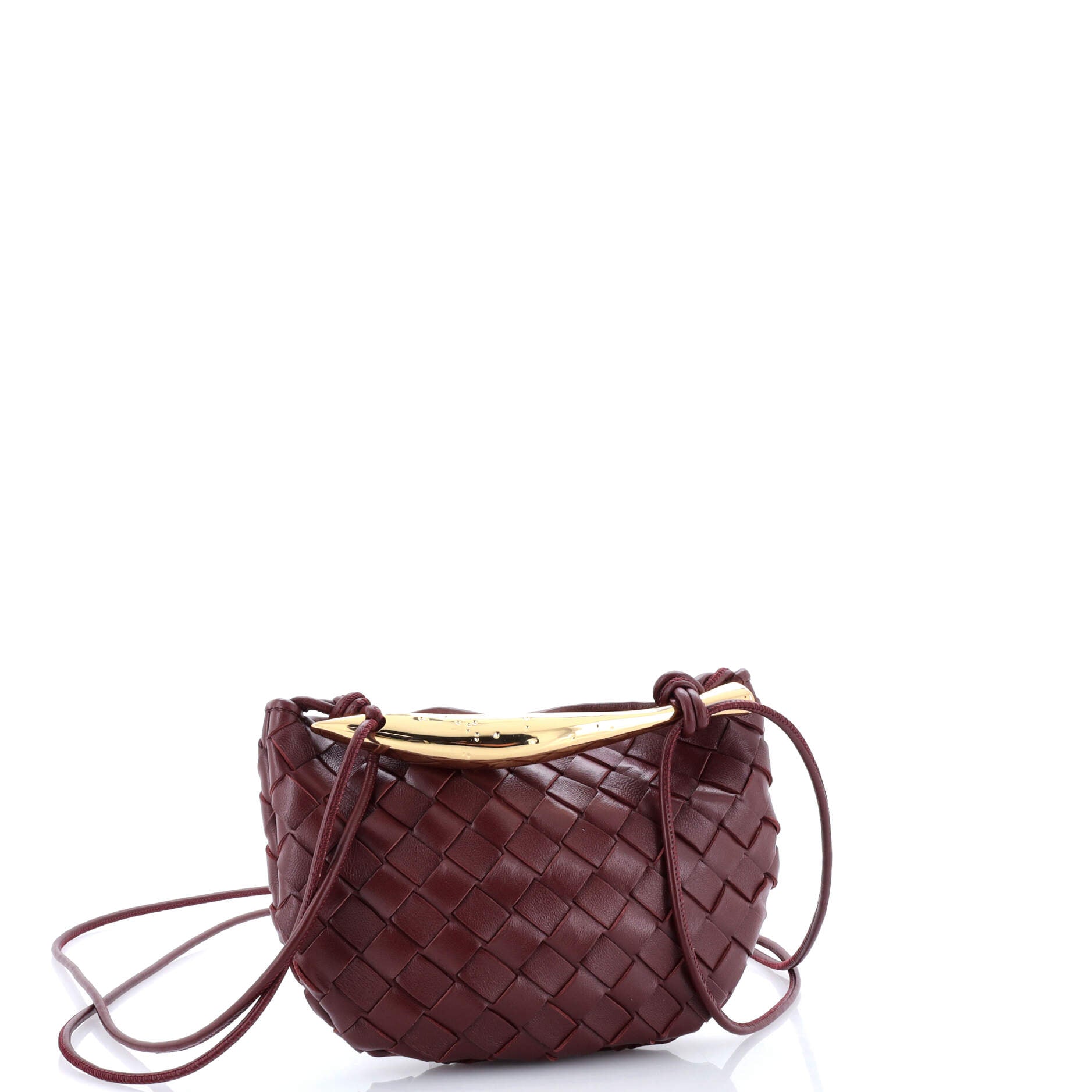 Sardine Top Handle Bag Intrecciato Nappa Mini