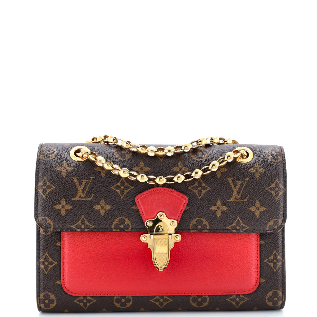 Victoire Handbag Monogram Canvas and Leather