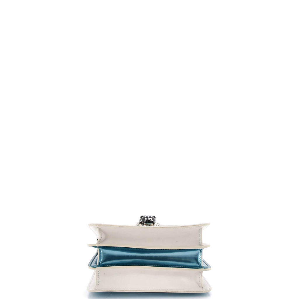 Serpenti Top Handle Bag Patent Small