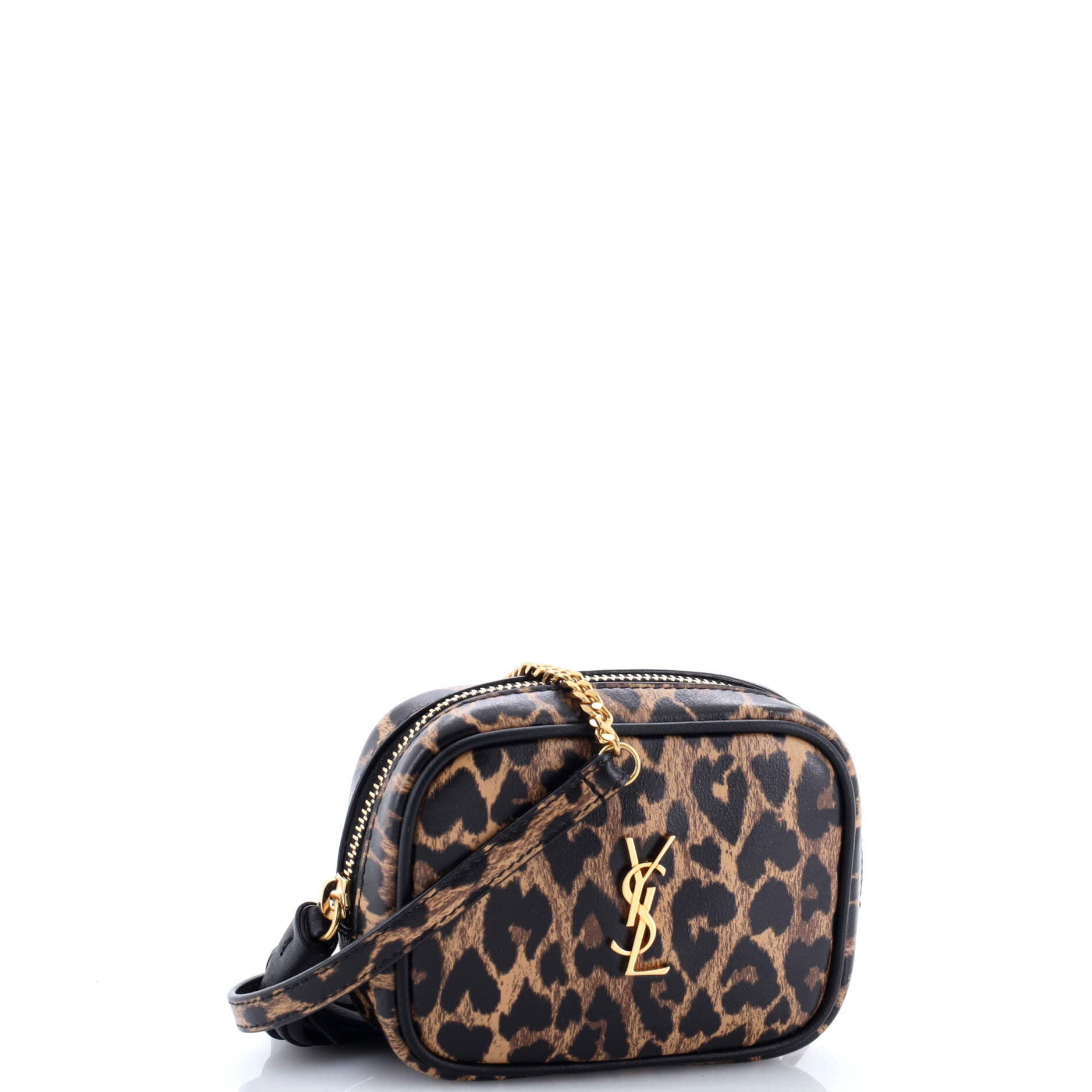 Classic Monogram Blogger Crossbody Bag Printed Leather Mini