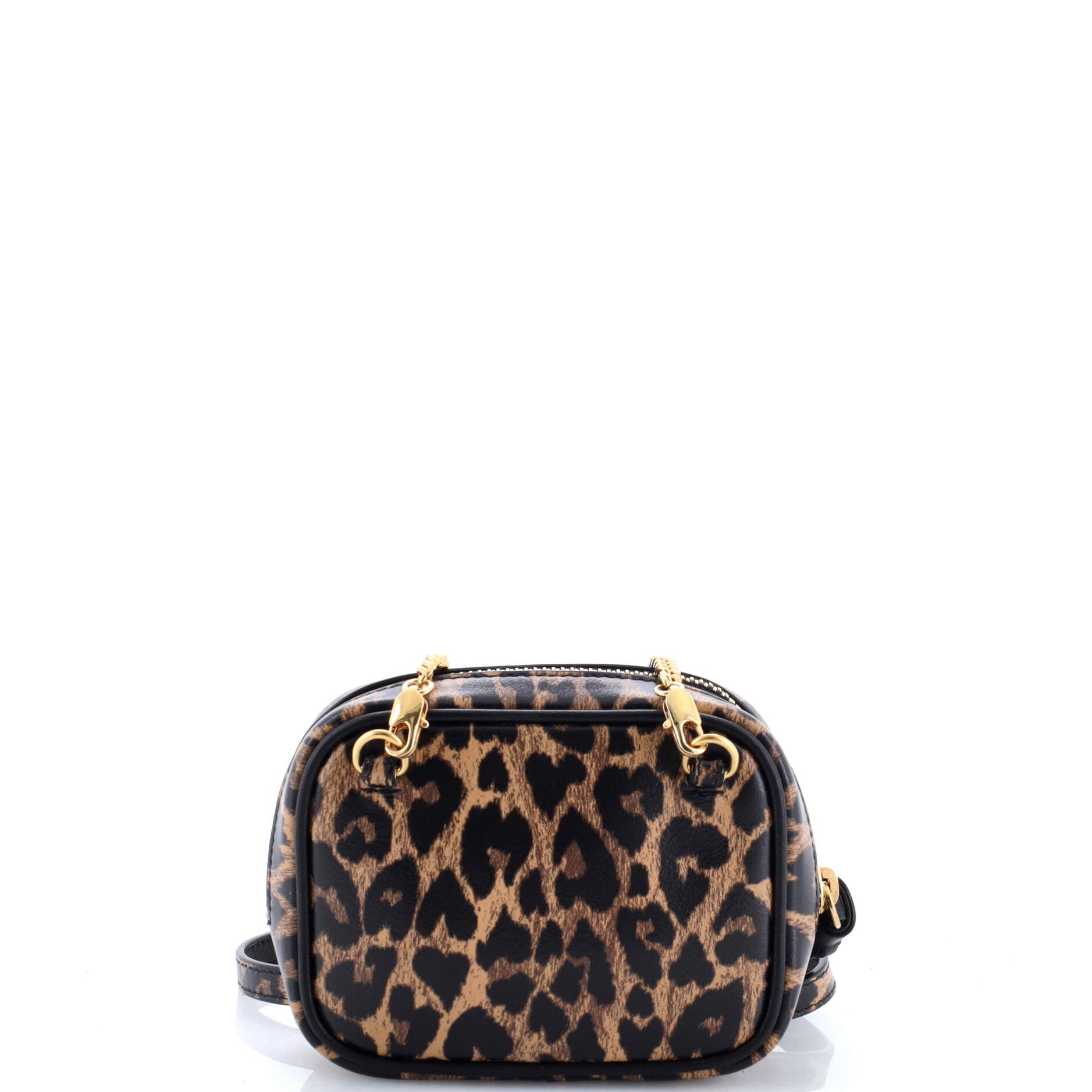 Classic Monogram Blogger Crossbody Bag Printed Leather Mini