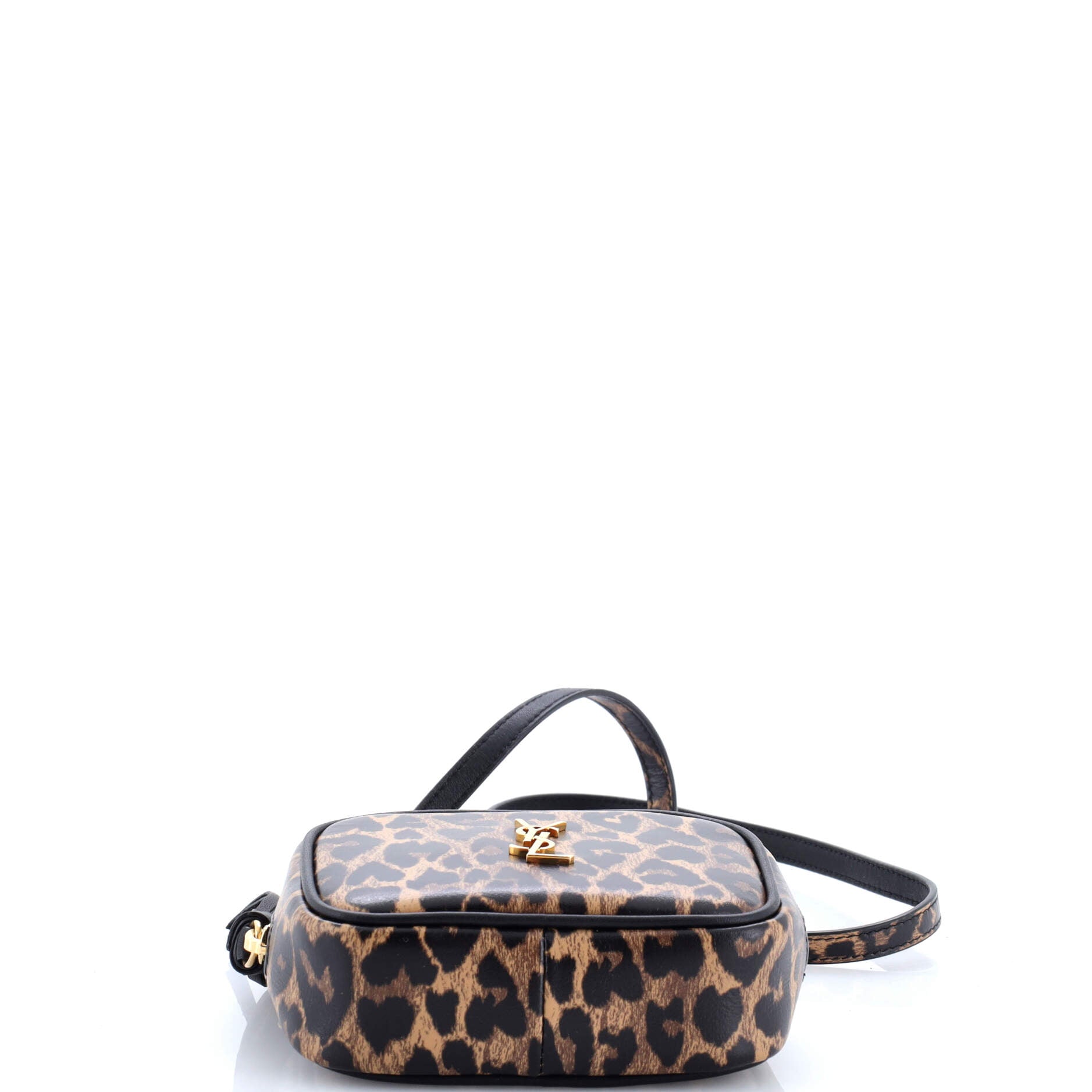 Classic Monogram Blogger Crossbody Bag Printed Leather Mini