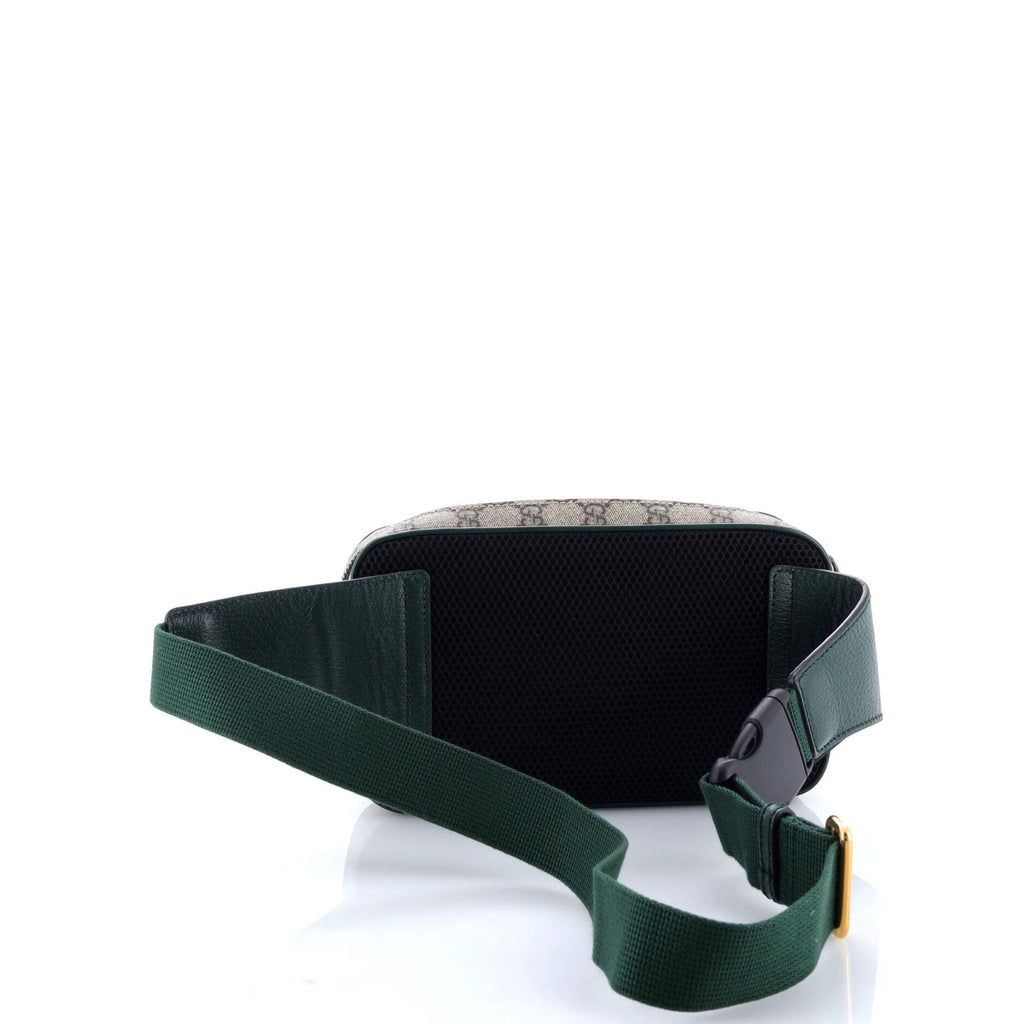 Front Zip Belt Bag GG Coated Canvas and Quilted Mini GG Canvas Medium