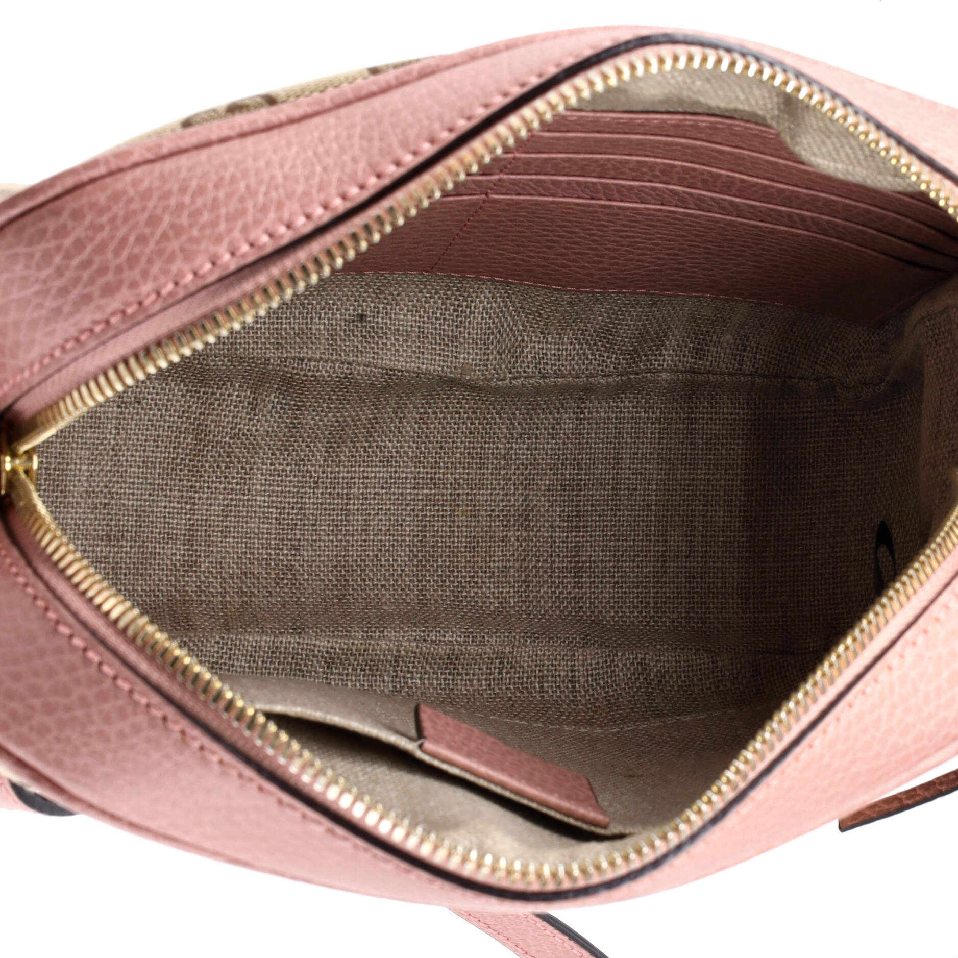 Bree Disco Crossbody Bag GG Canvas with Leather Mini