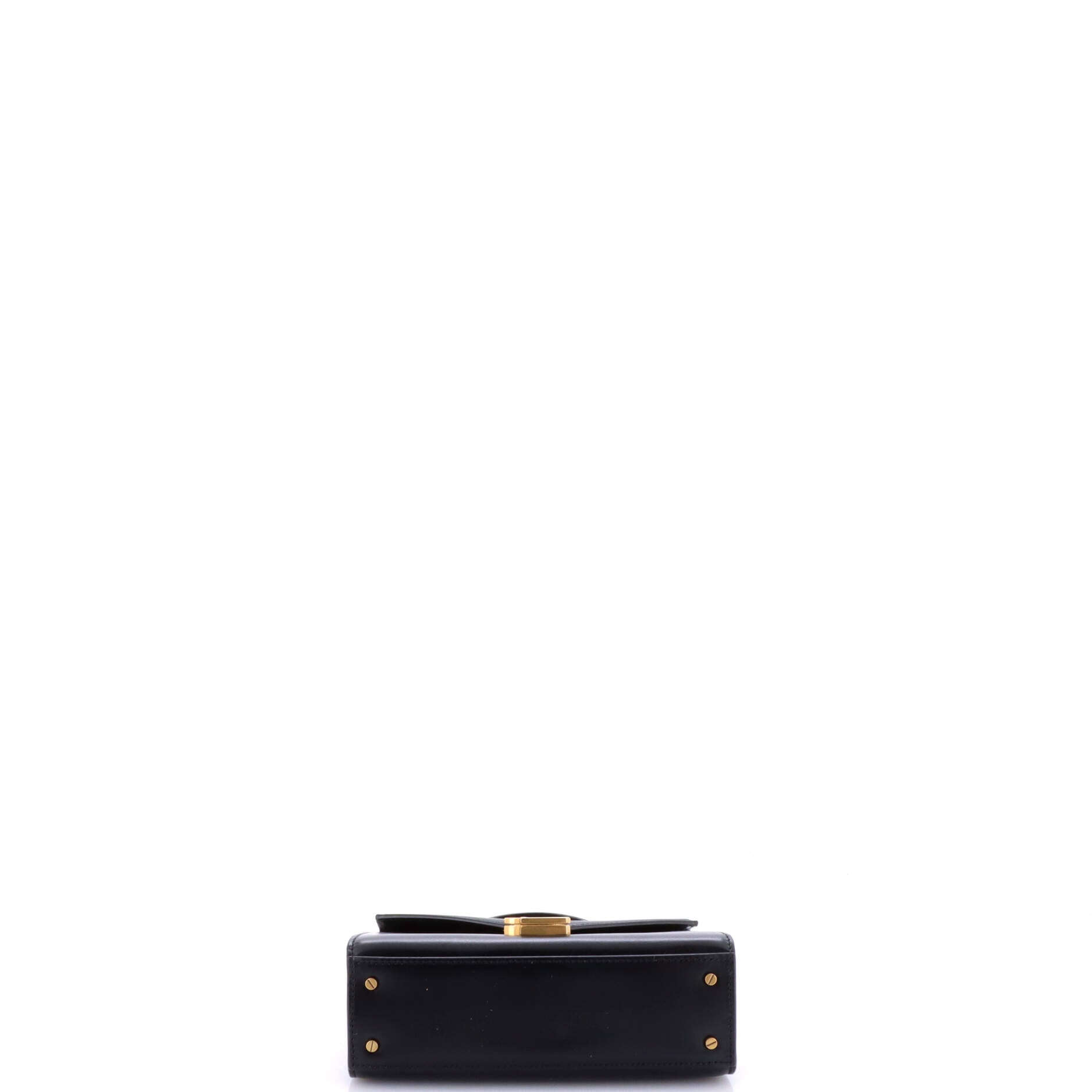 Cassandra Top Handle Bag Leather Mini