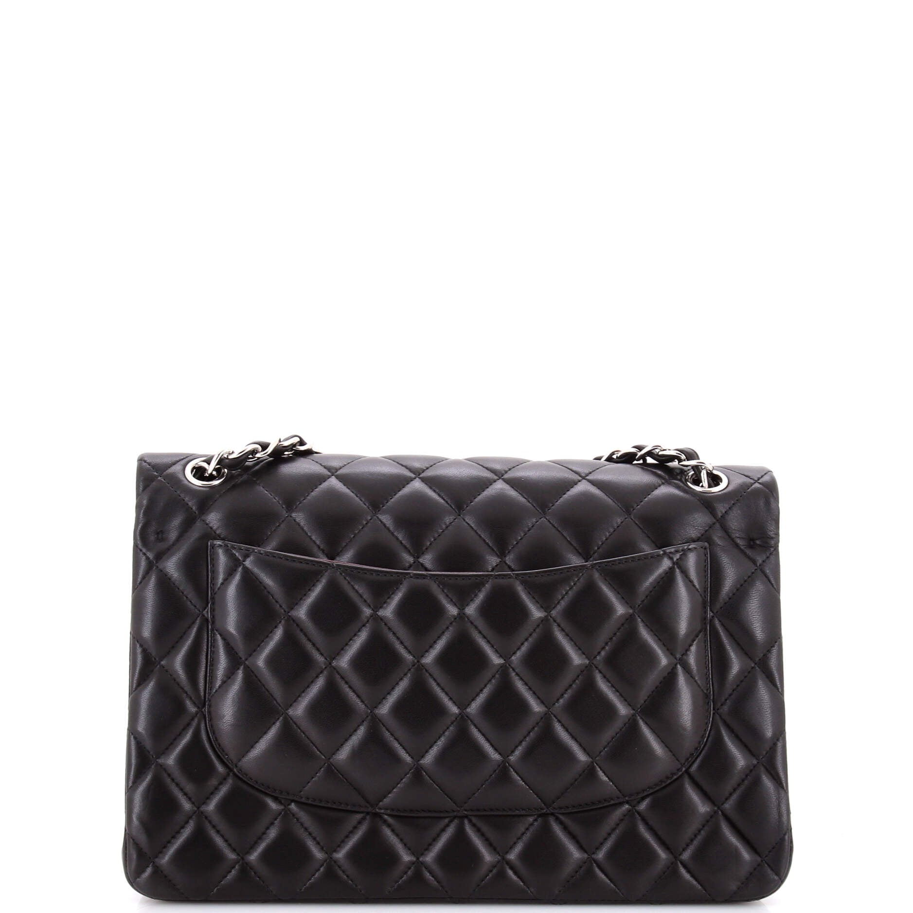 Classic Double Flap Bag Quilted Lambskin Jumbo