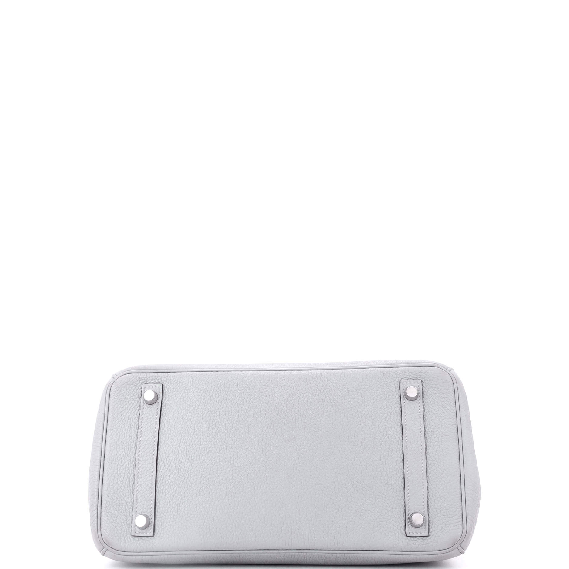 Birkin Handbag Grey Togo with Palladium Hardware 30