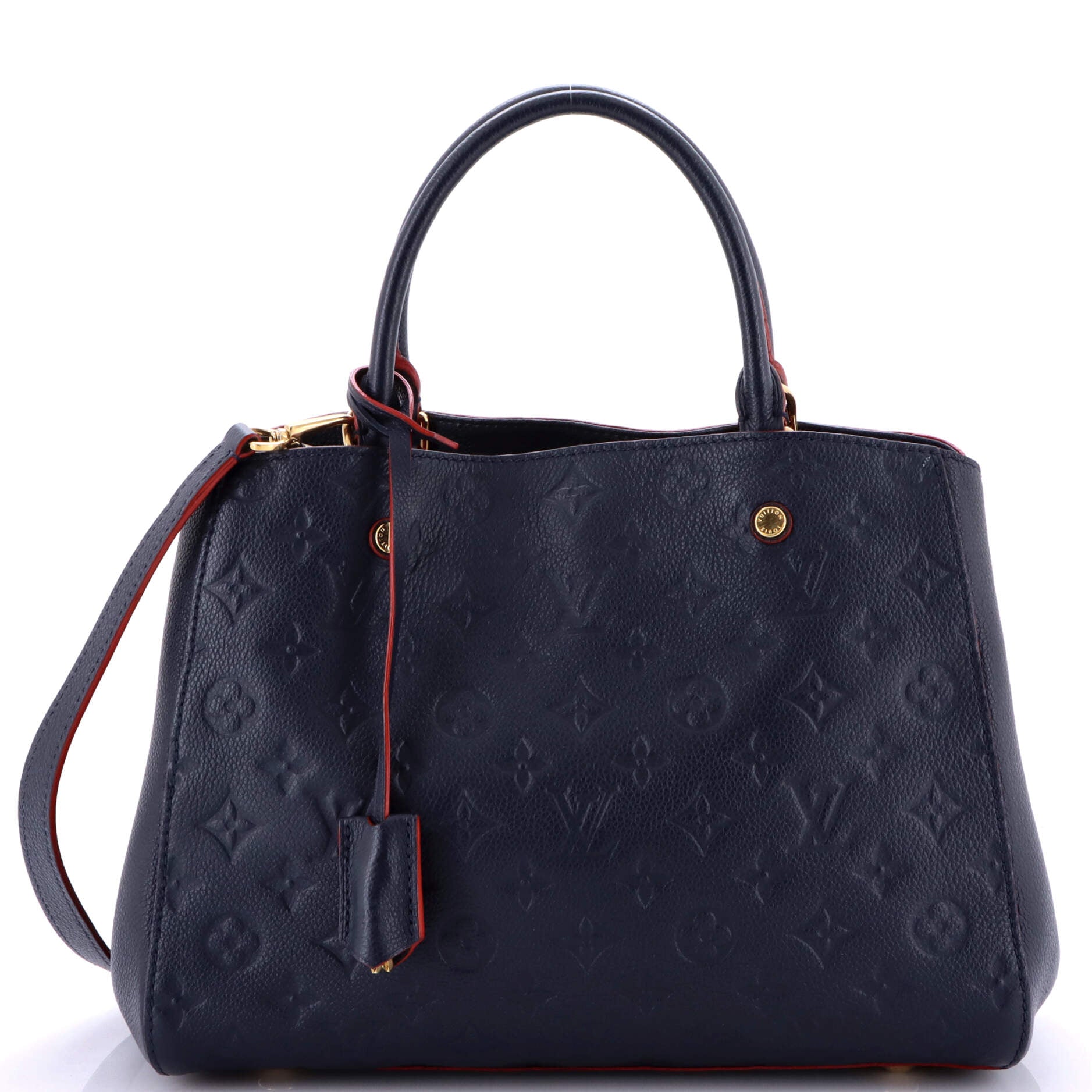 Montaigne Handbag Monogram Empreinte Leather MM