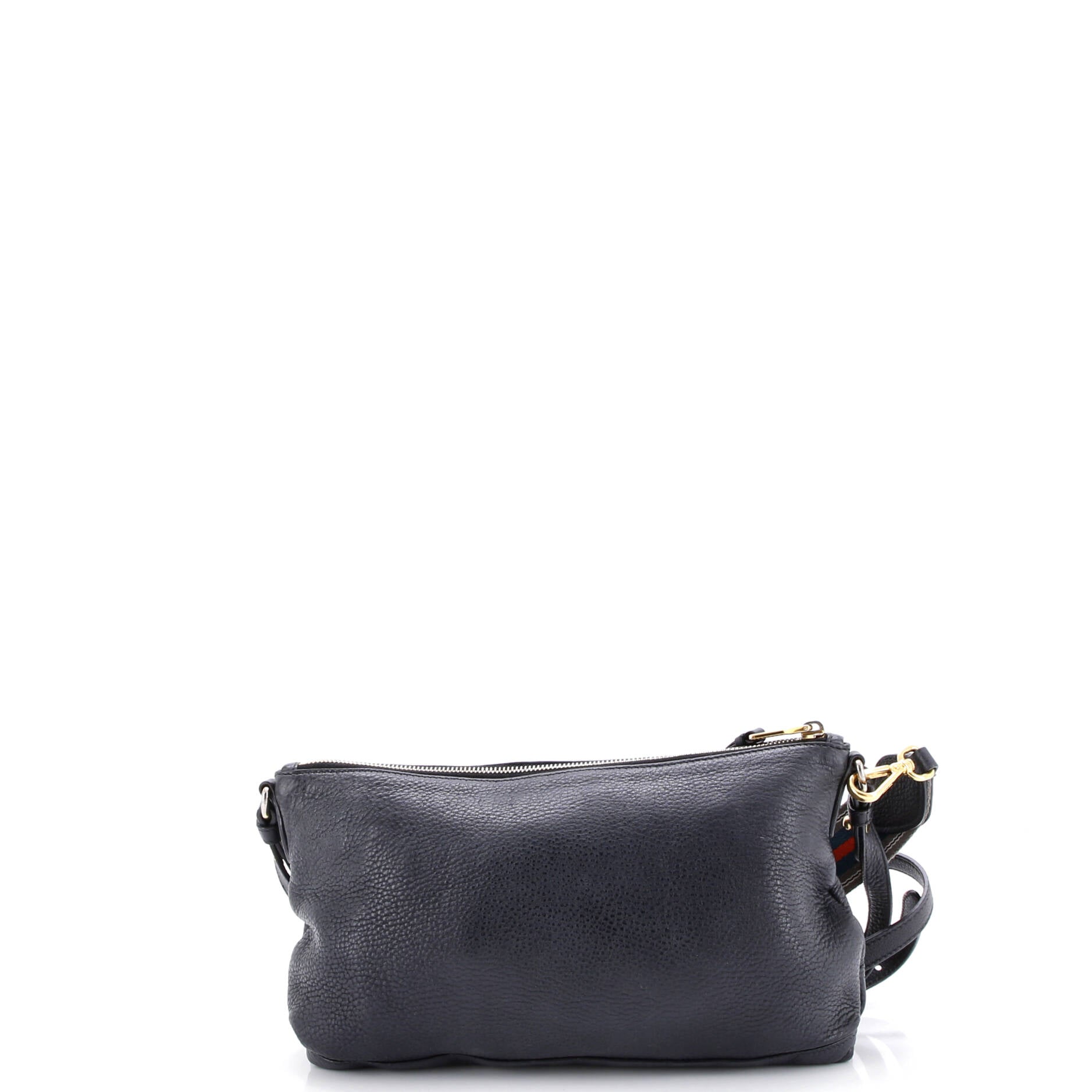 Dual Strap Flat Crossbody Bag Vitello Daino Medium