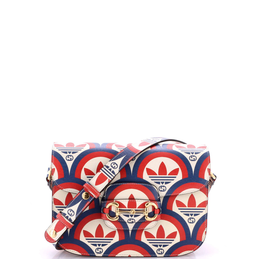 x Adidas Horsebit 1955 Shoulder Bag Printed Leather Small