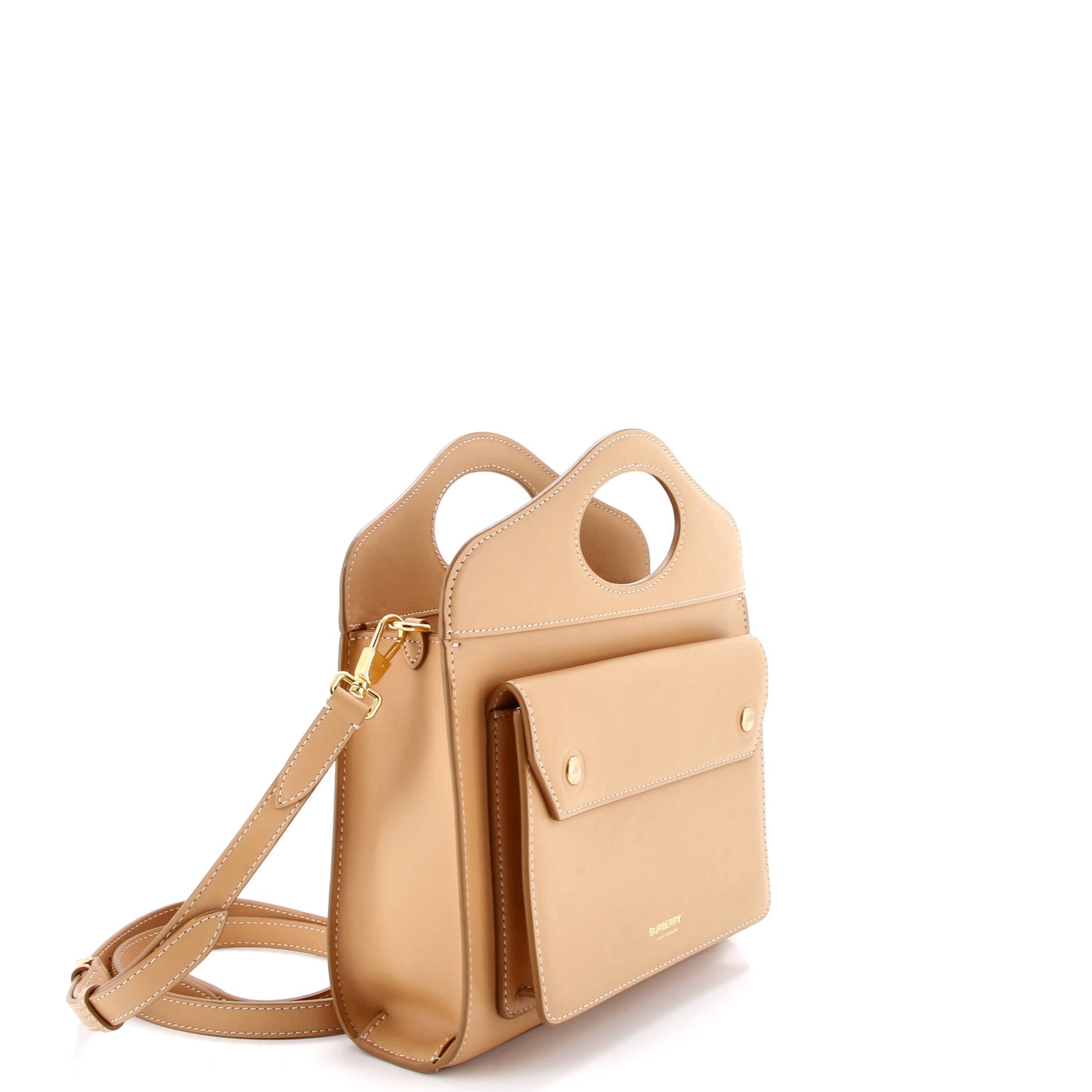 Pocket Tote Leather Mini