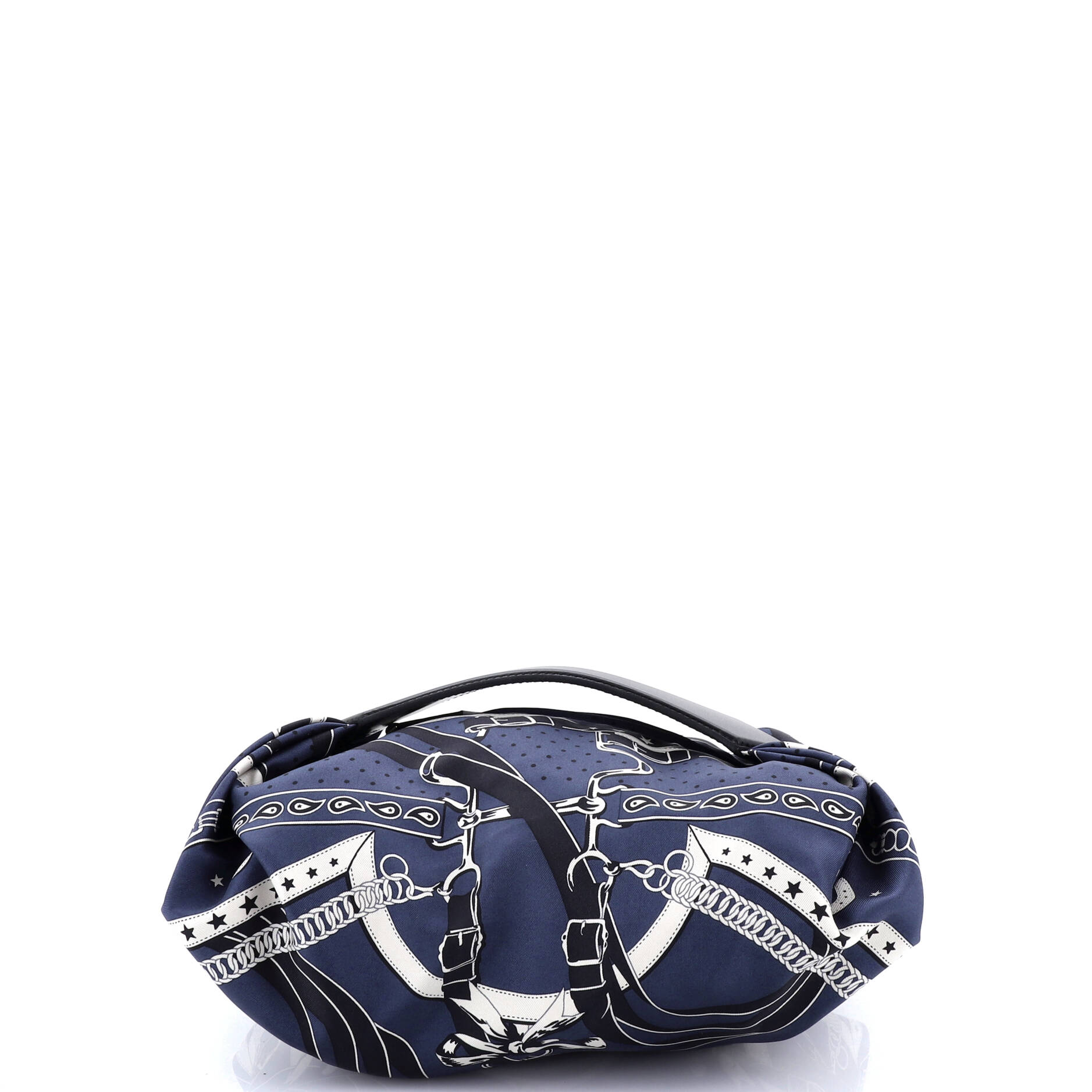 Balusoie Bag Printed Silk and Leather