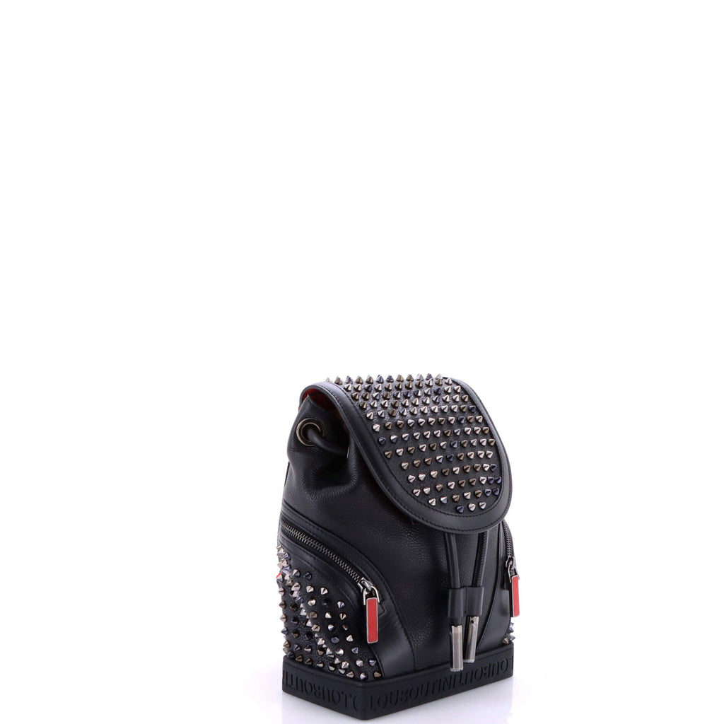 Explorafunk Backpack Spiked Leather Small