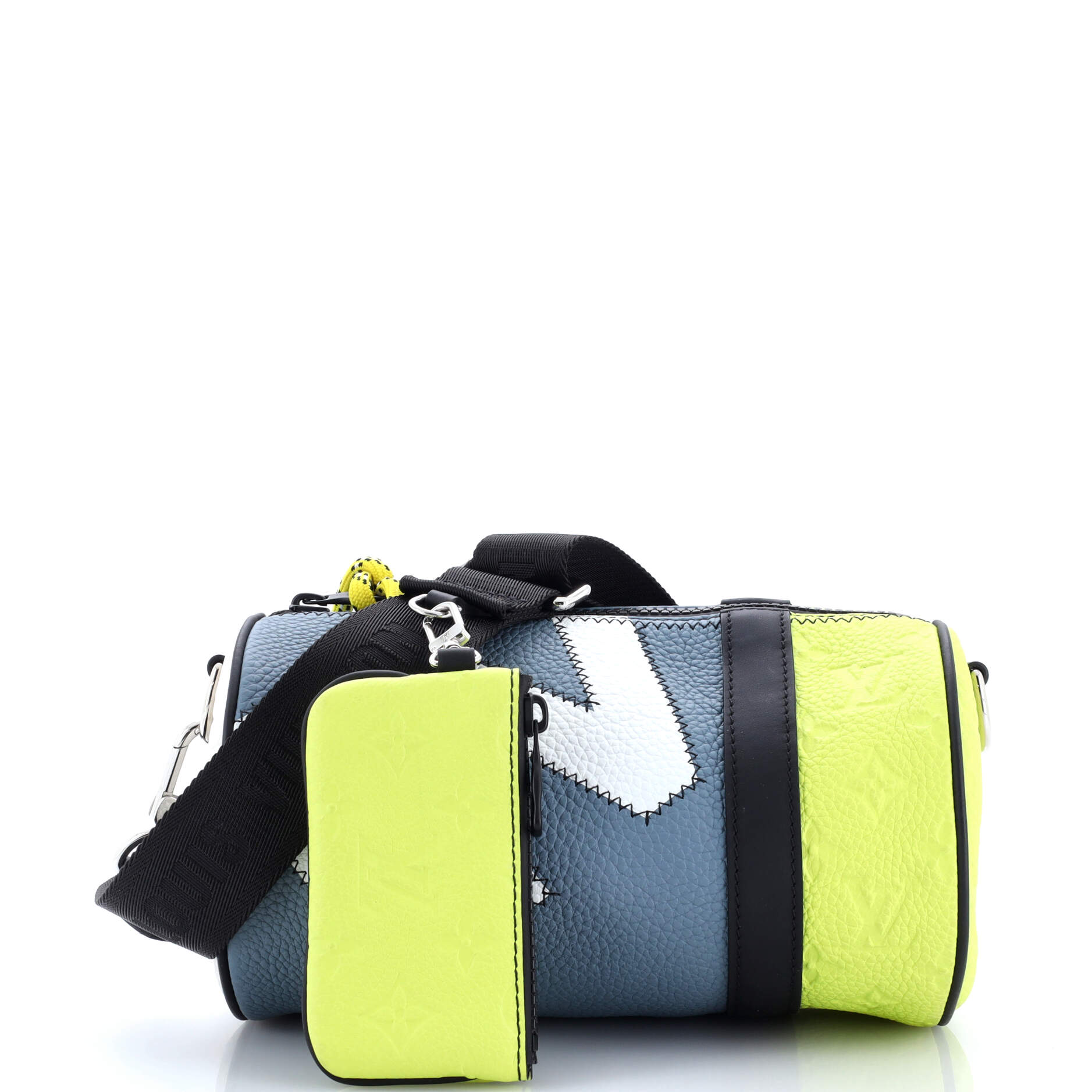 Polochon Crossbody Bag Daybreak Colorblock Monogram Taurillon Leather