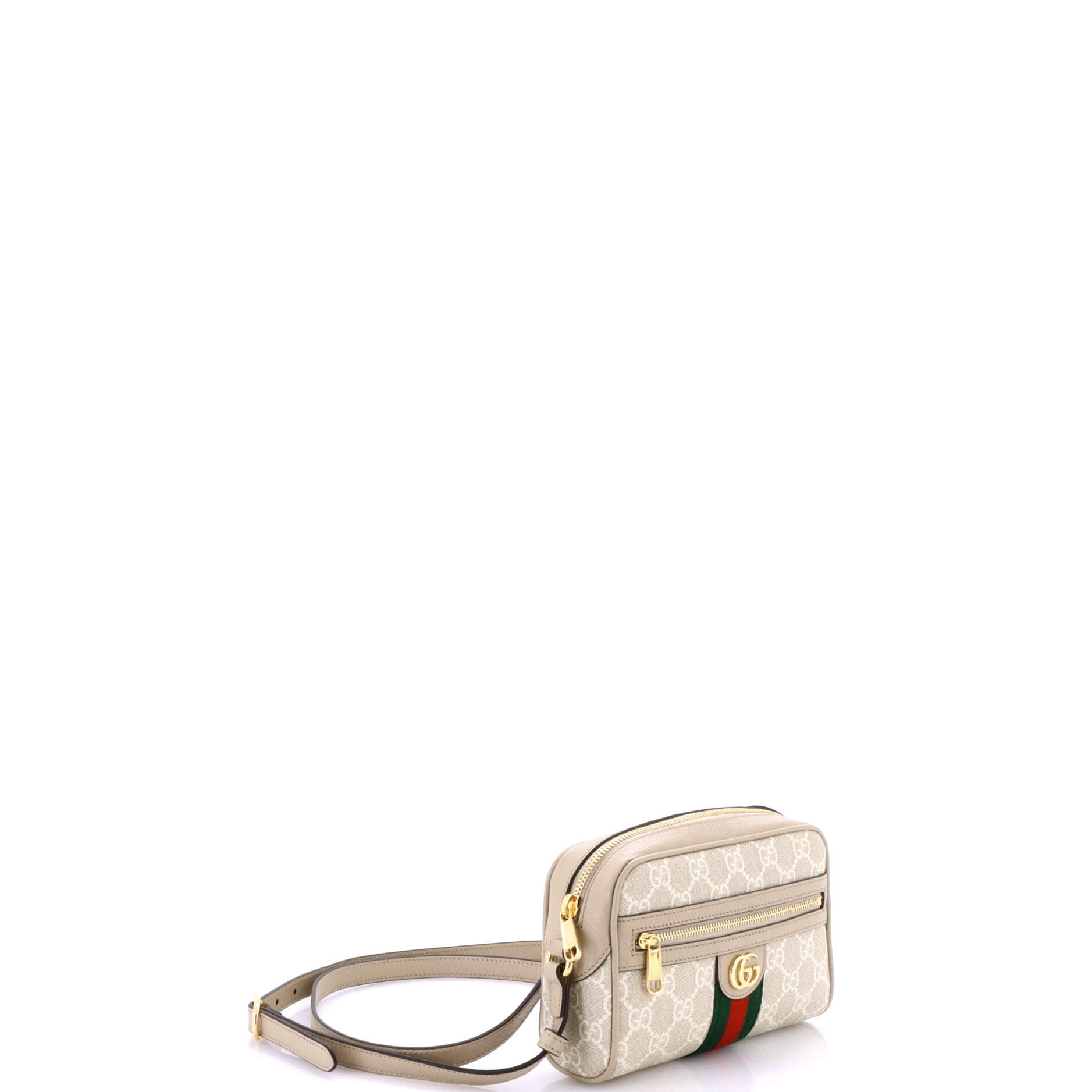 Ophidia Shoulder Bag NM GG Coated Canvas Mini