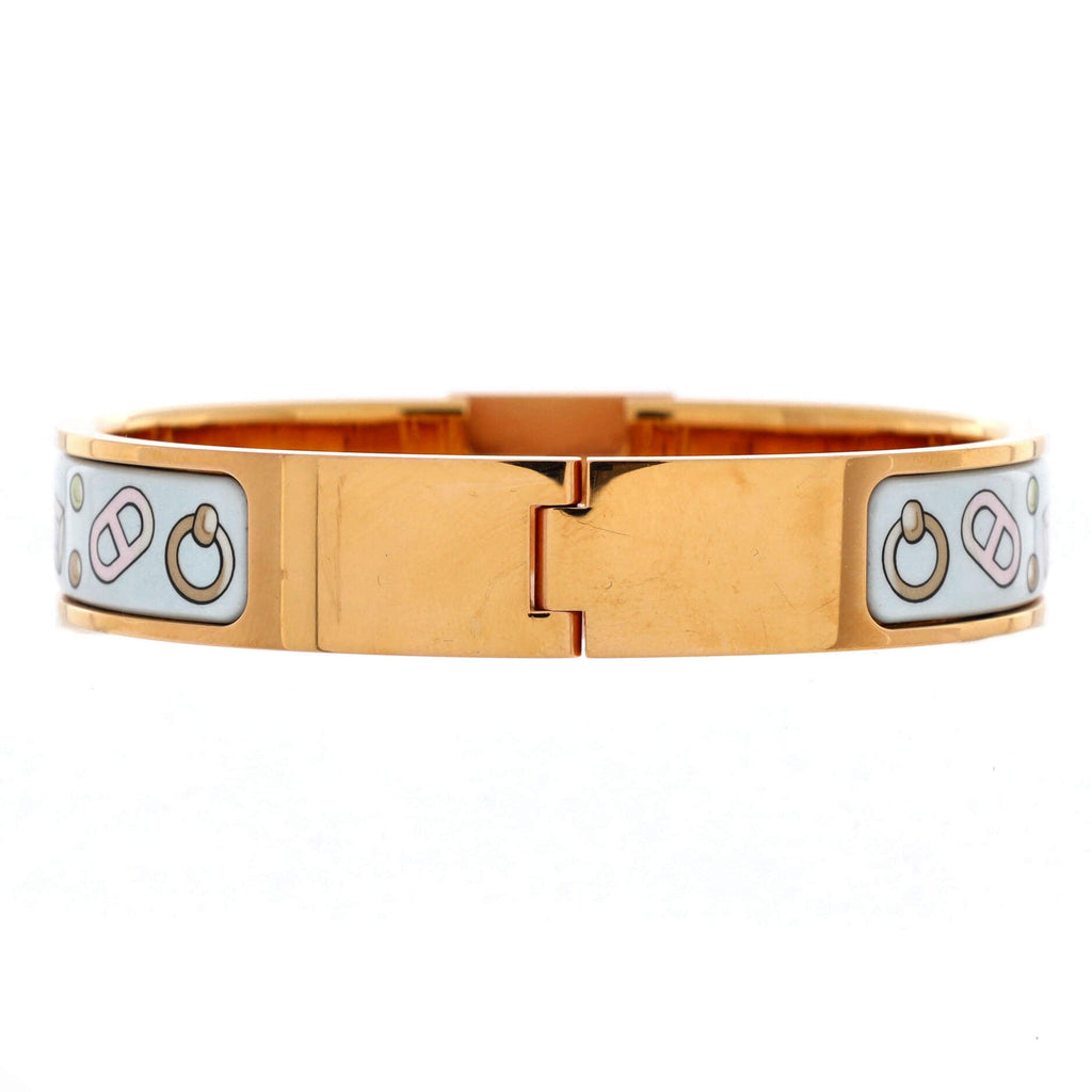 Clic Cadenas Bracelet Printed Enamel Narrow