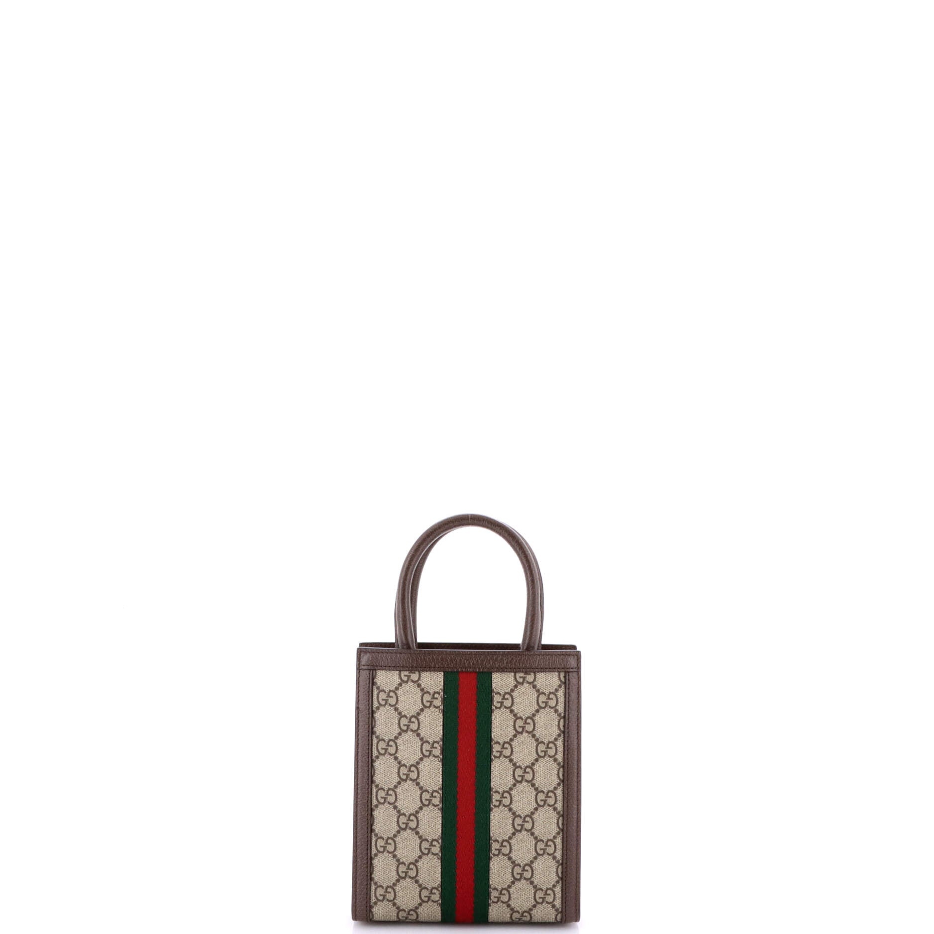 Ophidia Convertible Tote GG Coated Canvas Super Mini