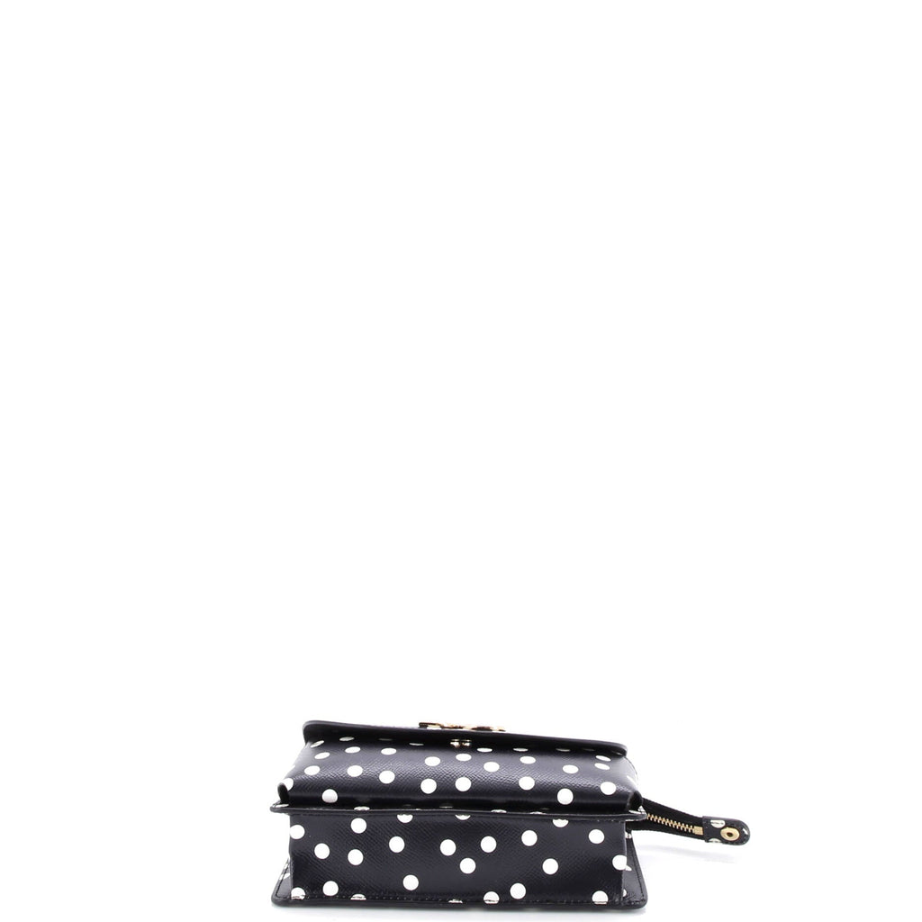 Flap Phone Holder with Strap Printed Leather
