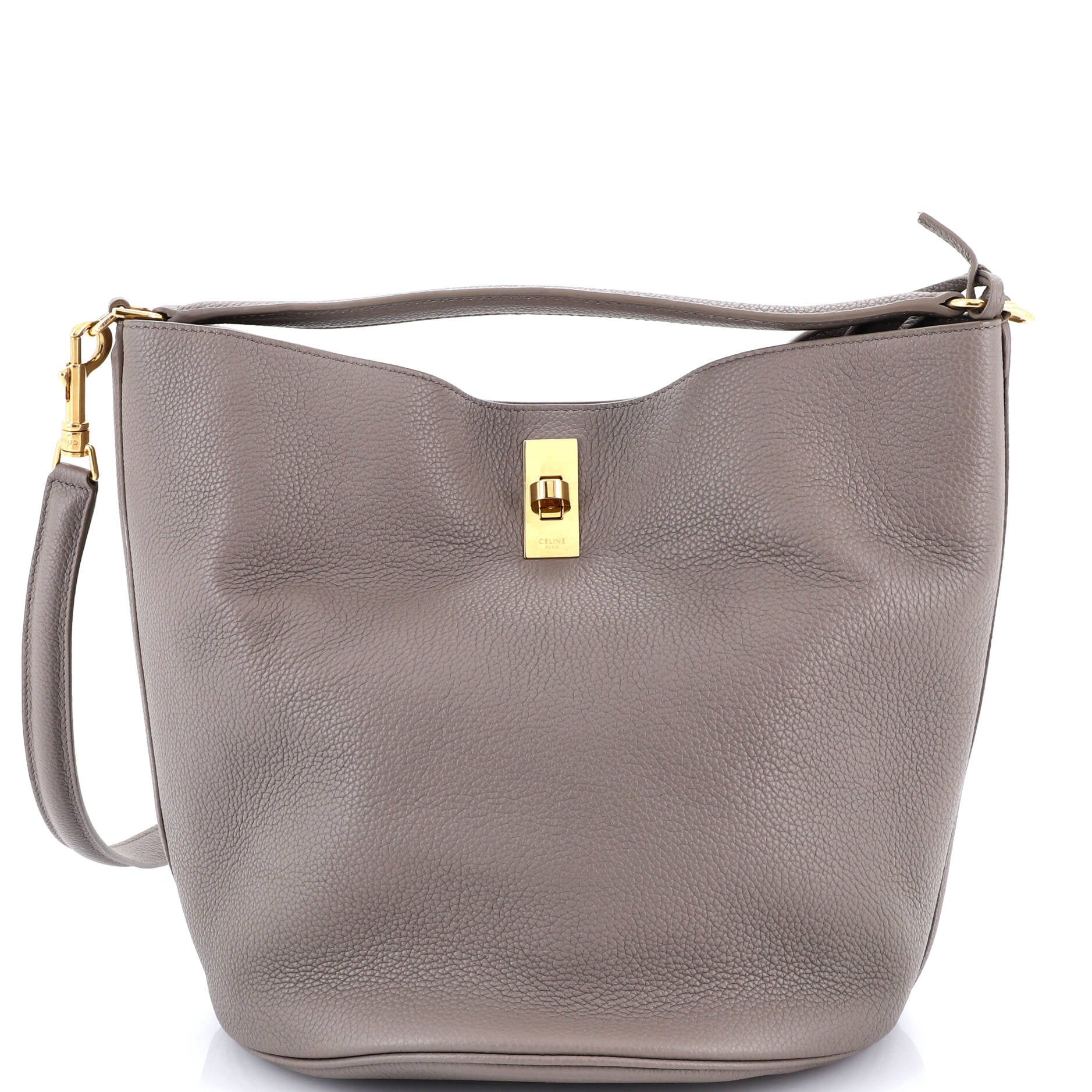 Bucket 16 Bag Leather