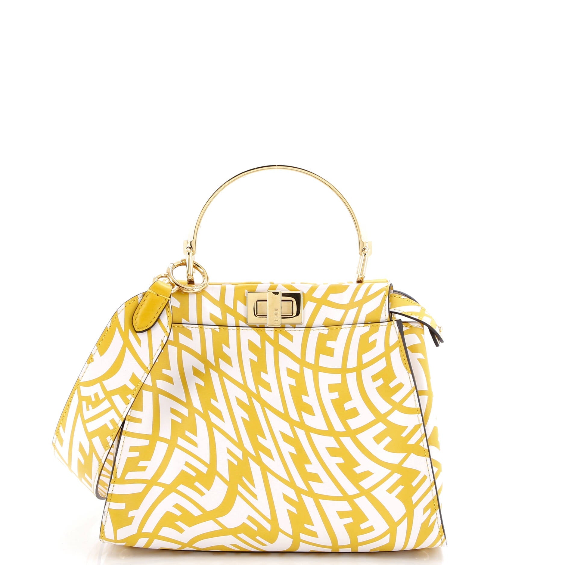 Peekaboo Bag Vertigo Zucca Leather Mini