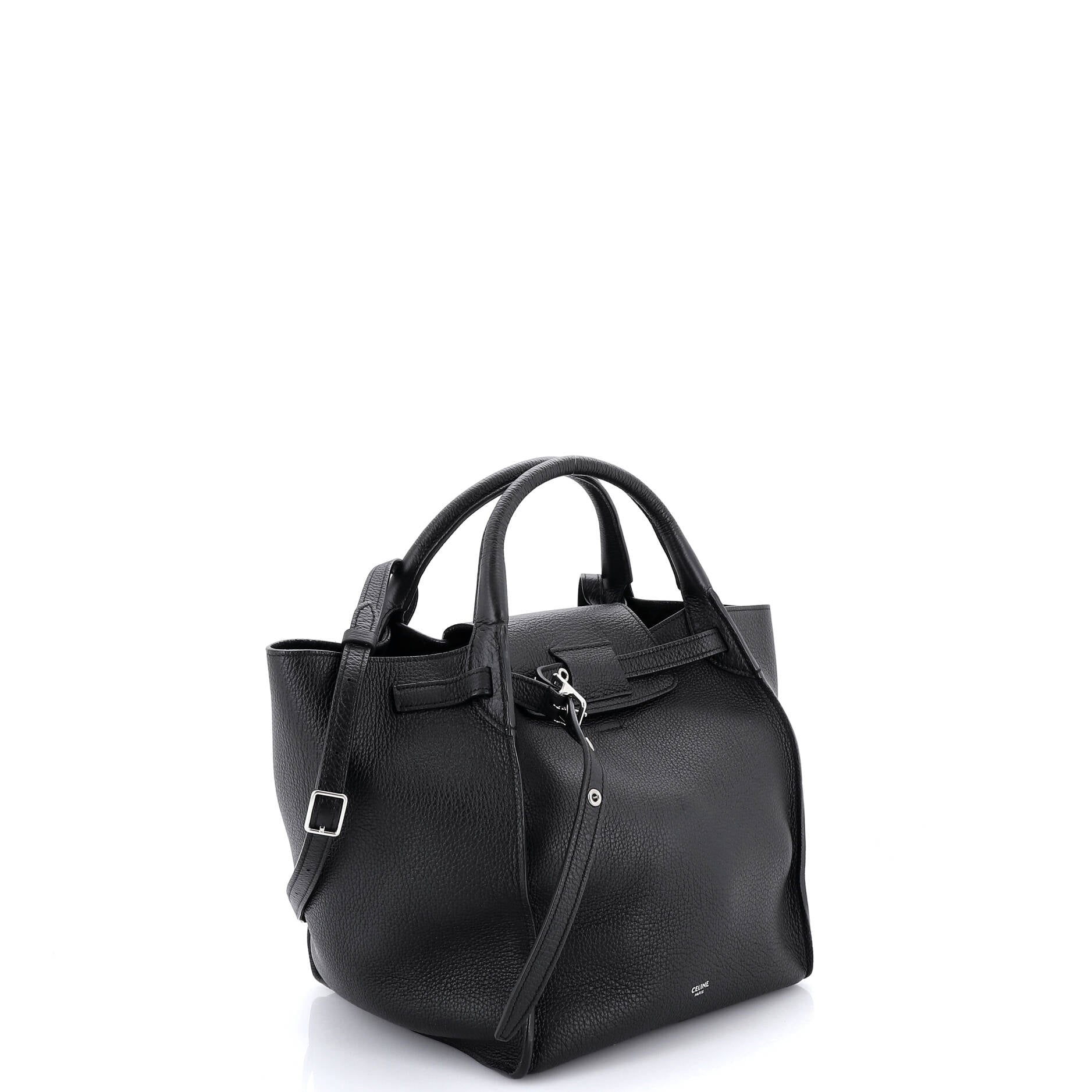Big Bag Grained Calfskin Small