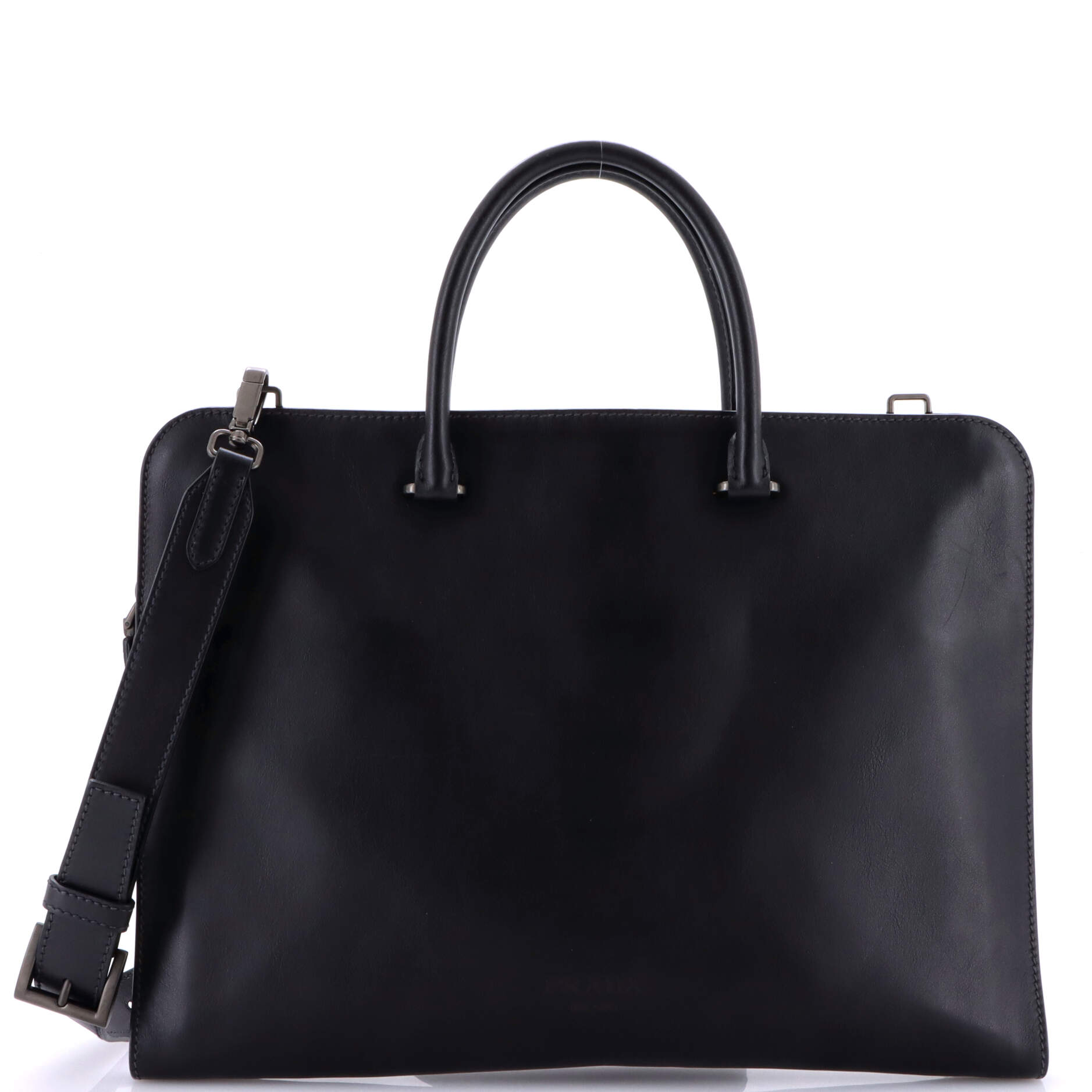Convertible Slim Briefcase Leather Medium