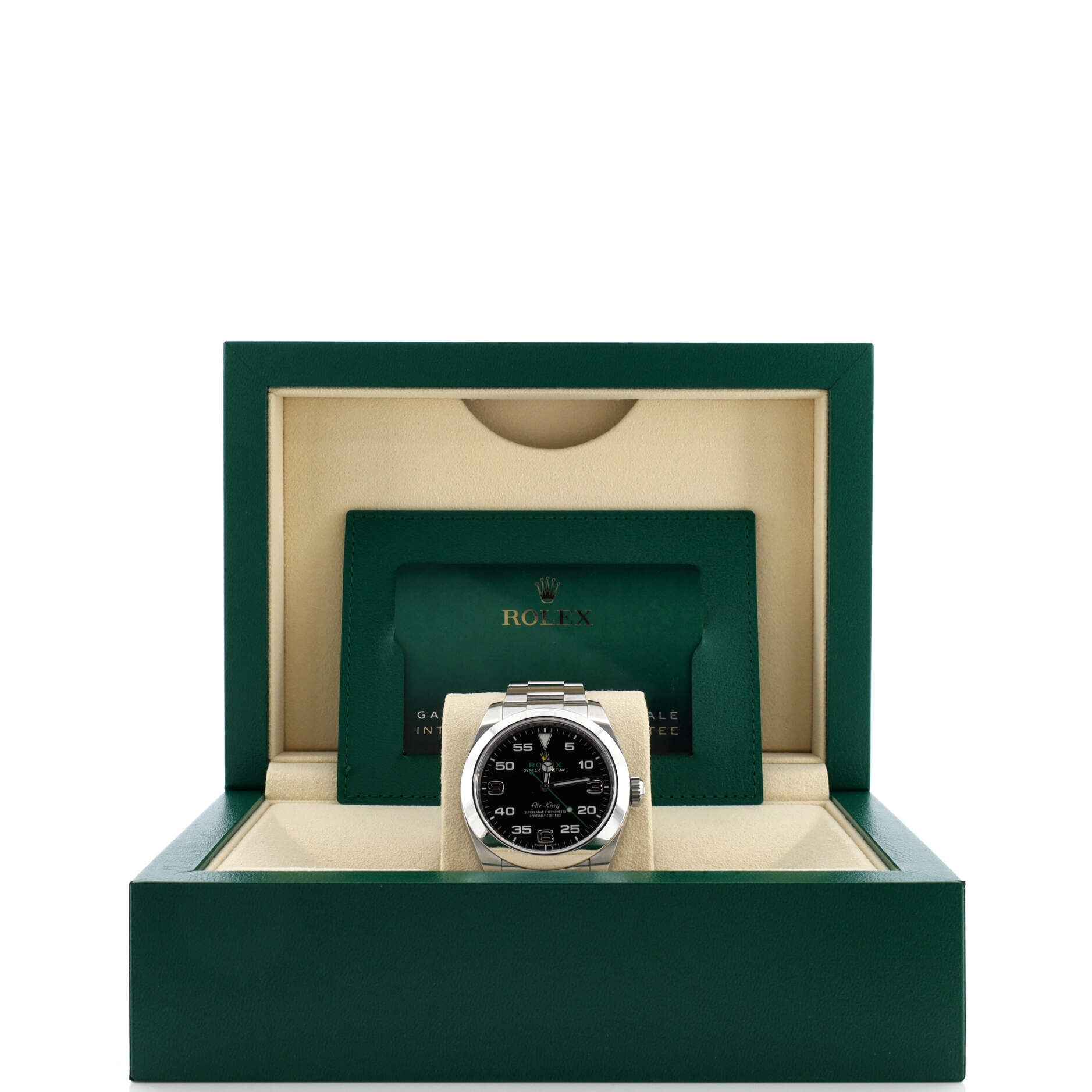 Oyster Perpetual Air King Chronometer Automatic Watch Stainless Steel 40