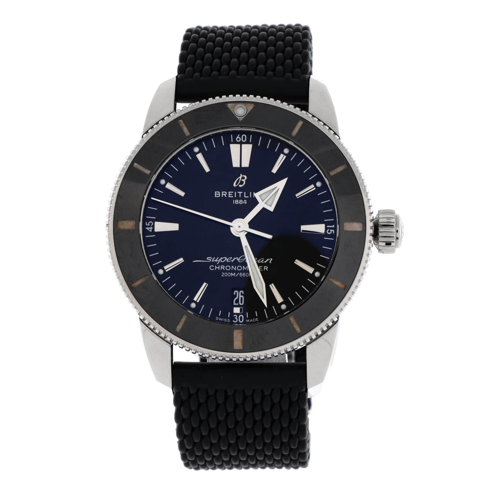 Superocean Heritage B20 Automatic Watch Stainless Steel with Ceramic and Rubber 42