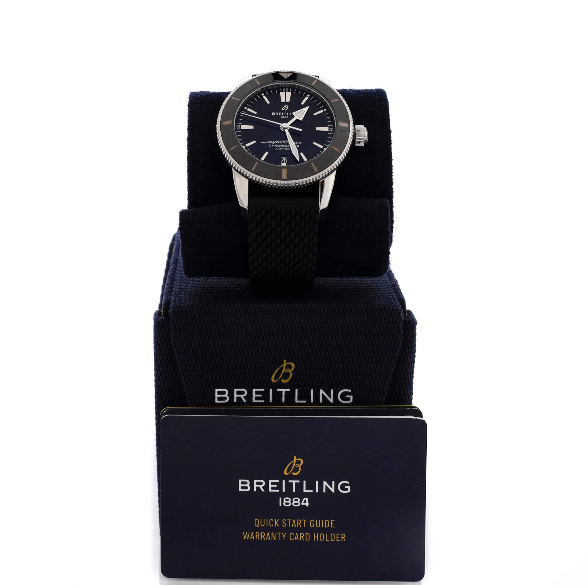 Superocean Heritage B20 Automatic Watch Stainless Steel with Ceramic and Rubber 42