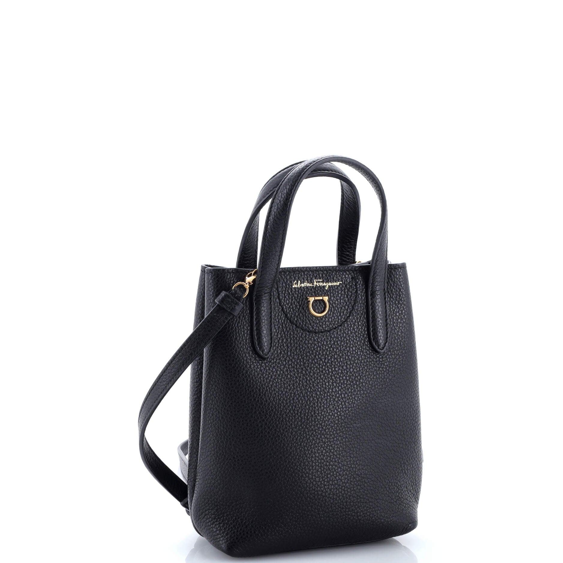 Gancini Tote Leather Mini
