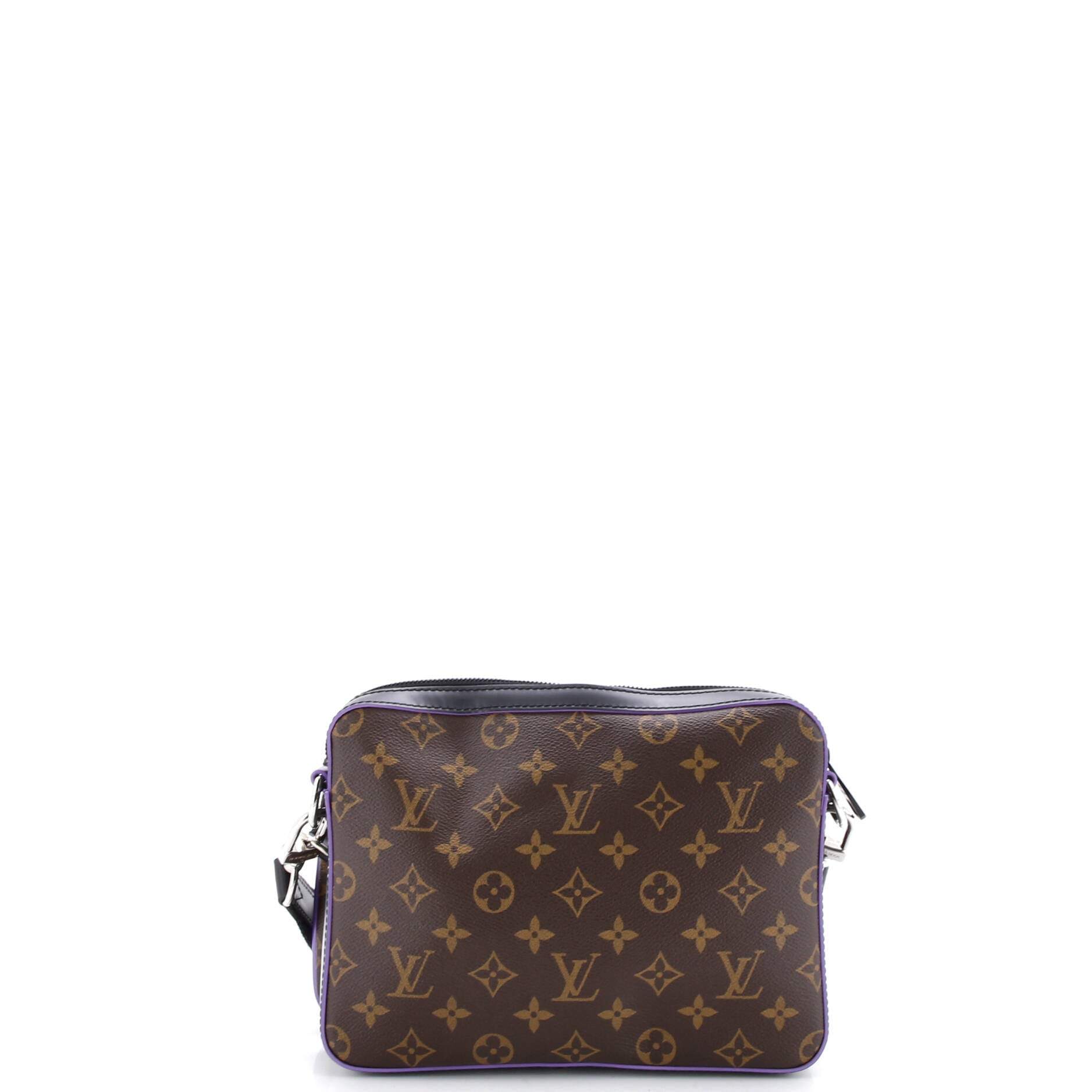 Trio Messenger Bag Macassar Monogram Canvas