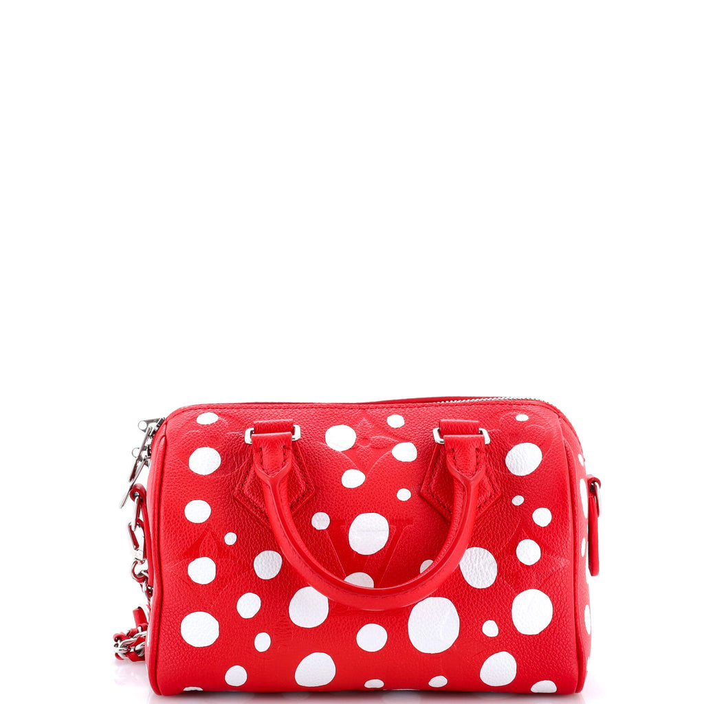 Speedy Bandouliere Bag Yayoi Kusama Infinity Dots Monogram Empreinte Giant 20