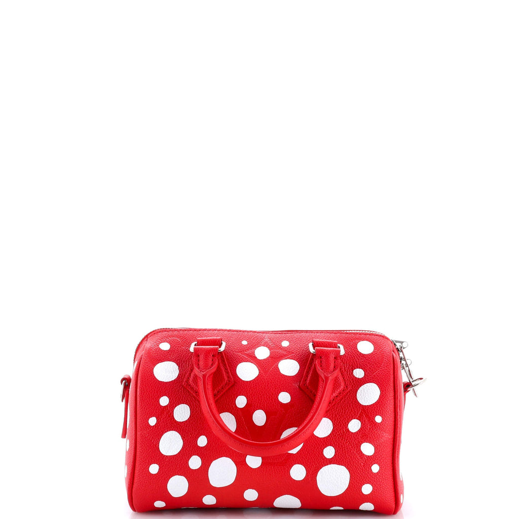 Speedy Bandouliere Bag Yayoi Kusama Infinity Dots Monogram Empreinte Giant 20