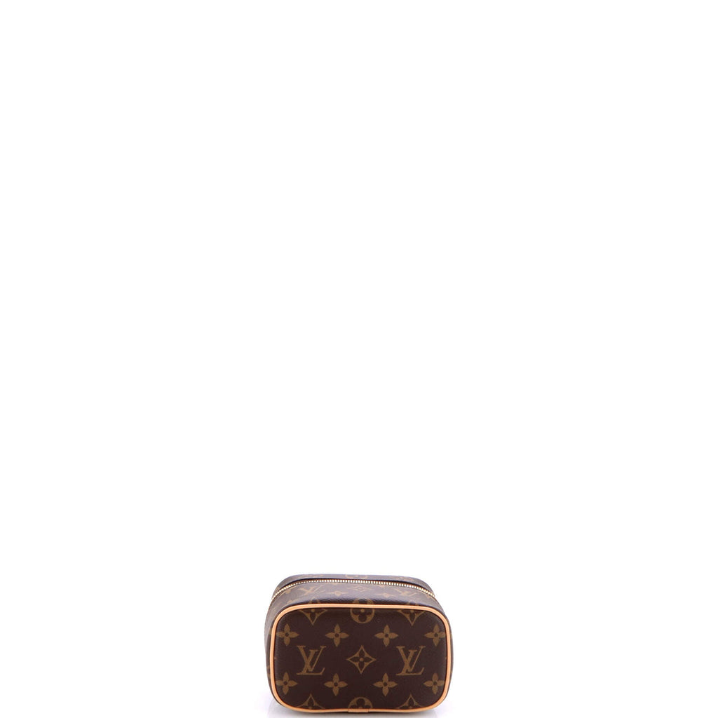 Nice Vanity Case Monogram Canvas Nano