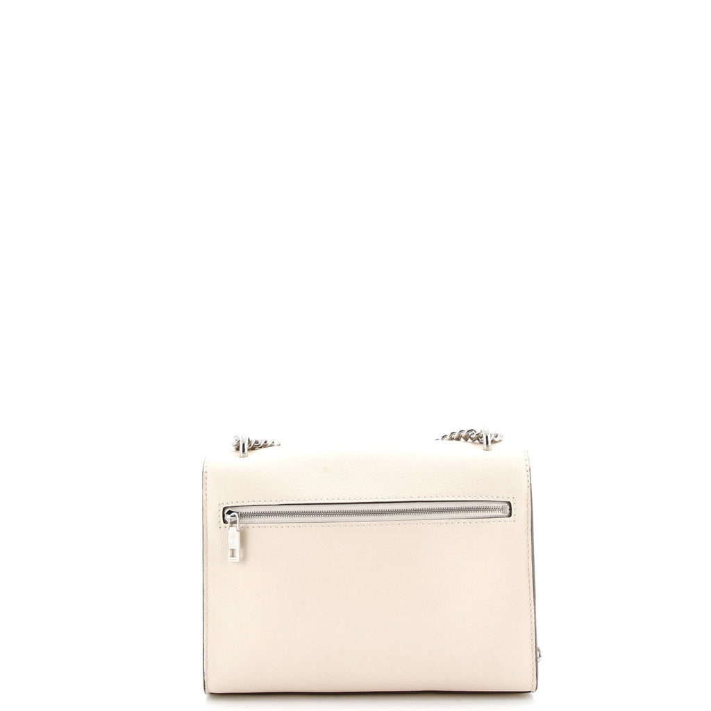 Mylockme Handbag Flower Embellished Leather BB