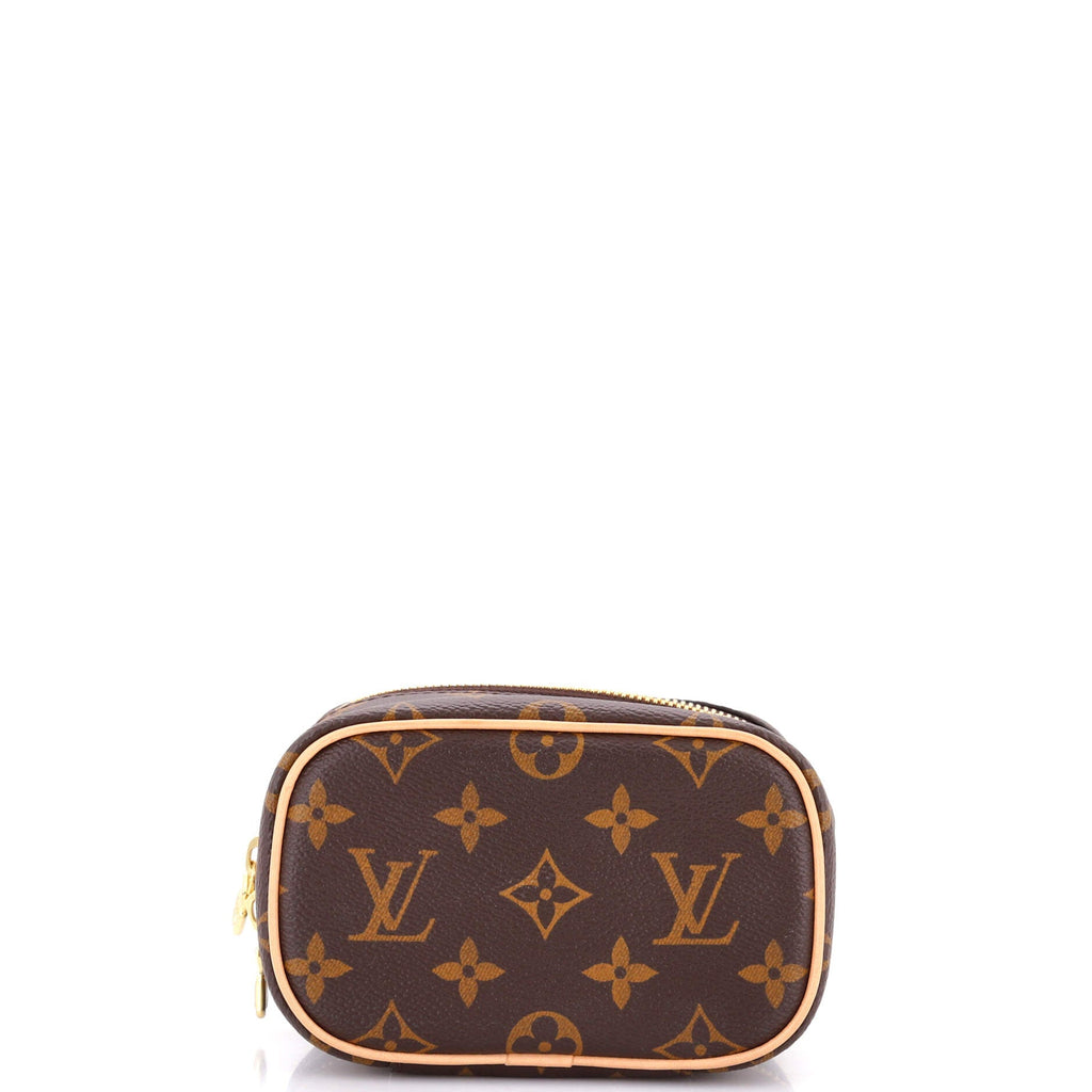 Nice Vanity Case Monogram Canvas Nano