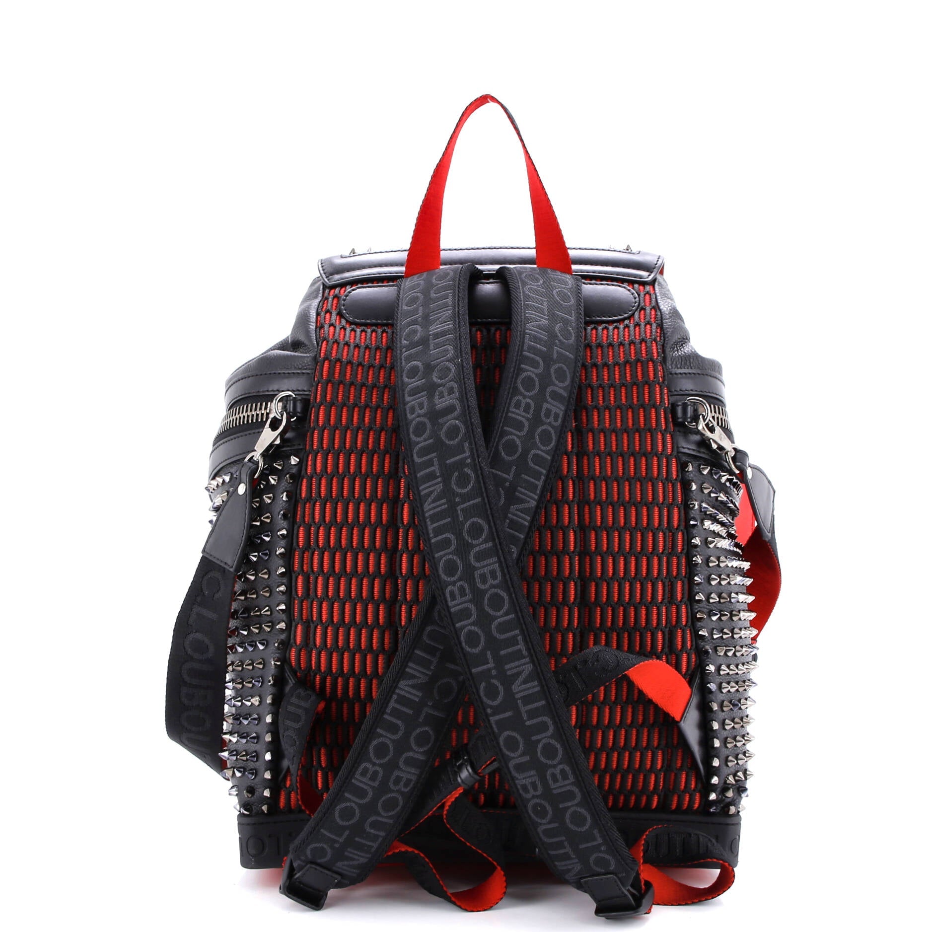 Explorafunk Backpack Spiked Leather