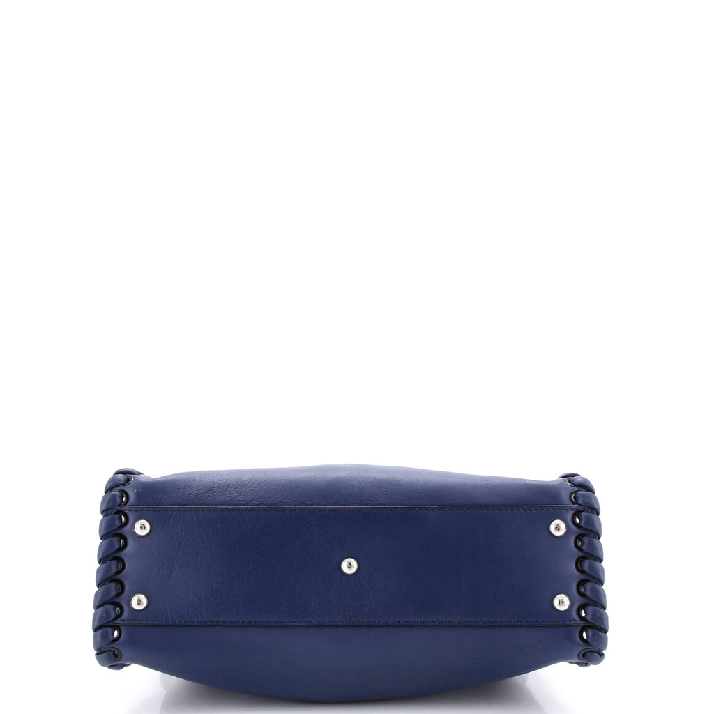 Peekaboo Bag Whipstitch Leather Regular