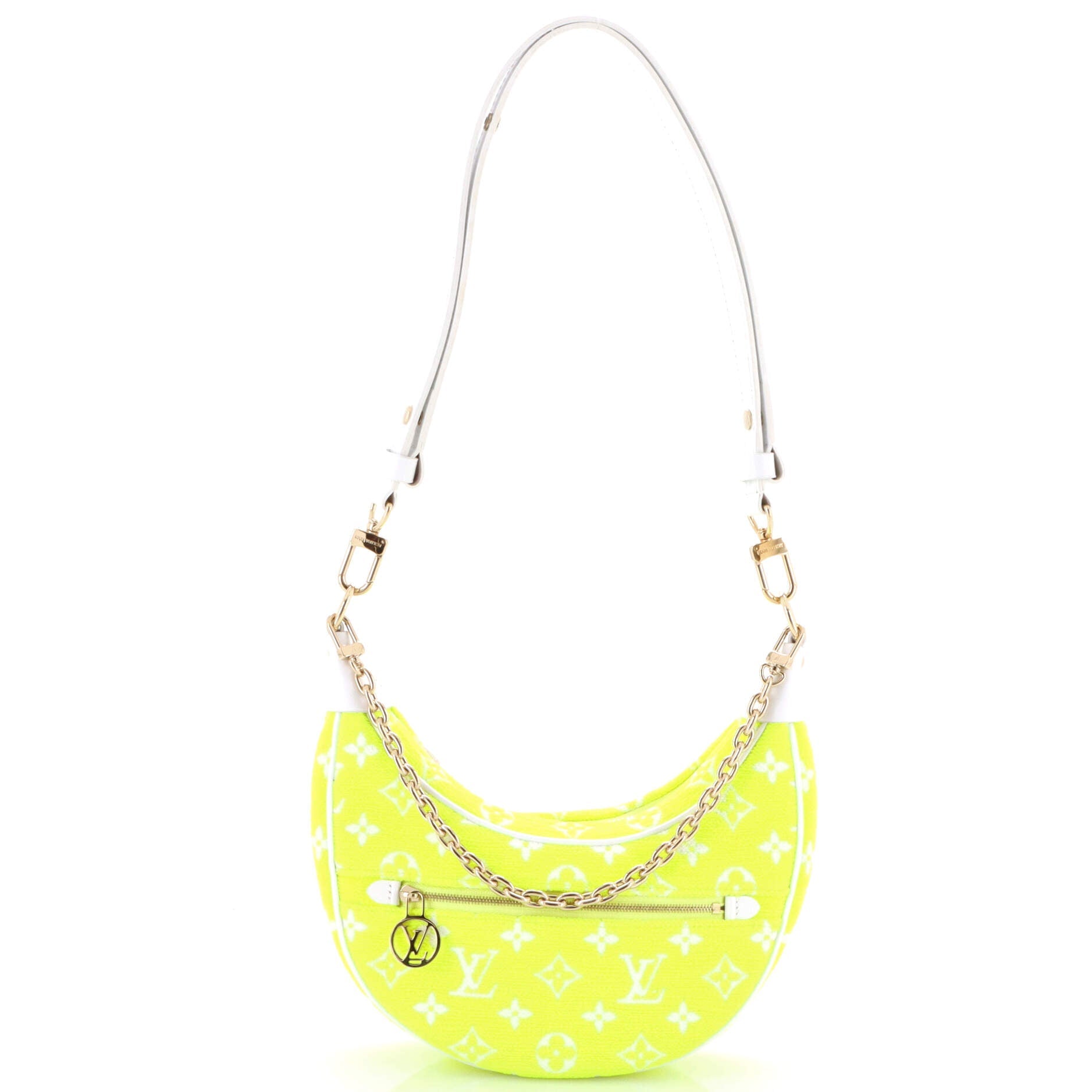 Loop Handbag LV Match Monogram Jacquard Velvet