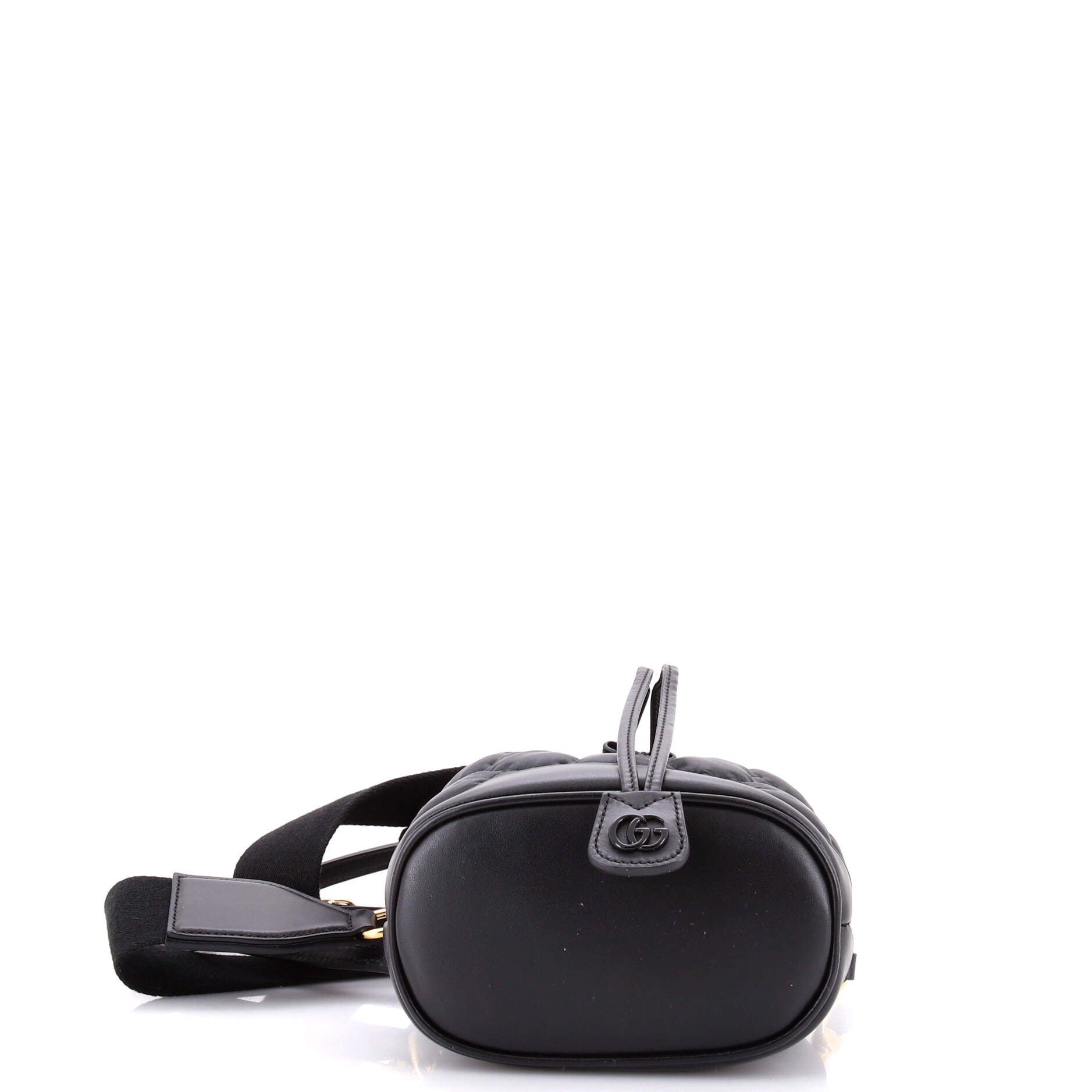 GG Convertible Bucket Bag GG Embossed Matelasse Nylon with Leather Small