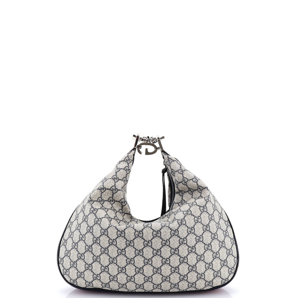 Attache Shoulder Bag GG Coated Canvas Medium