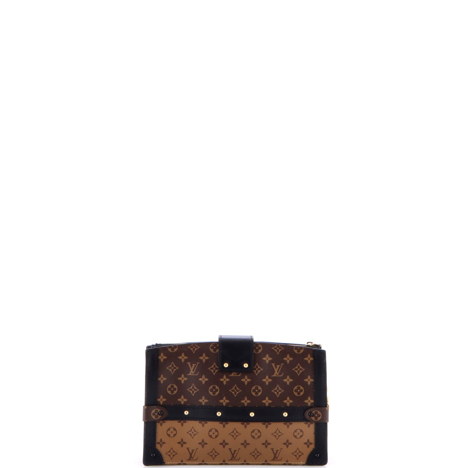 Trunk Clutch Reverse Monogram Canvas