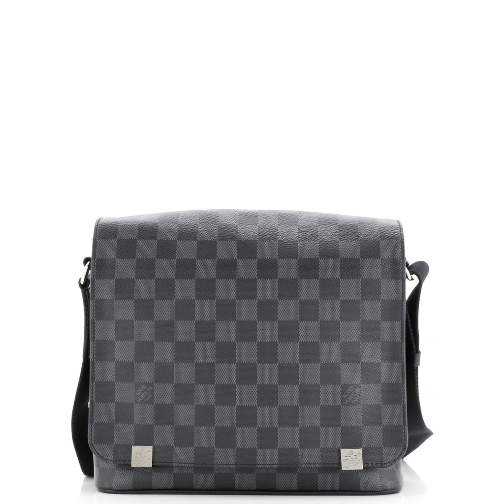 District NM Messenger Bag Damier Graphite PM