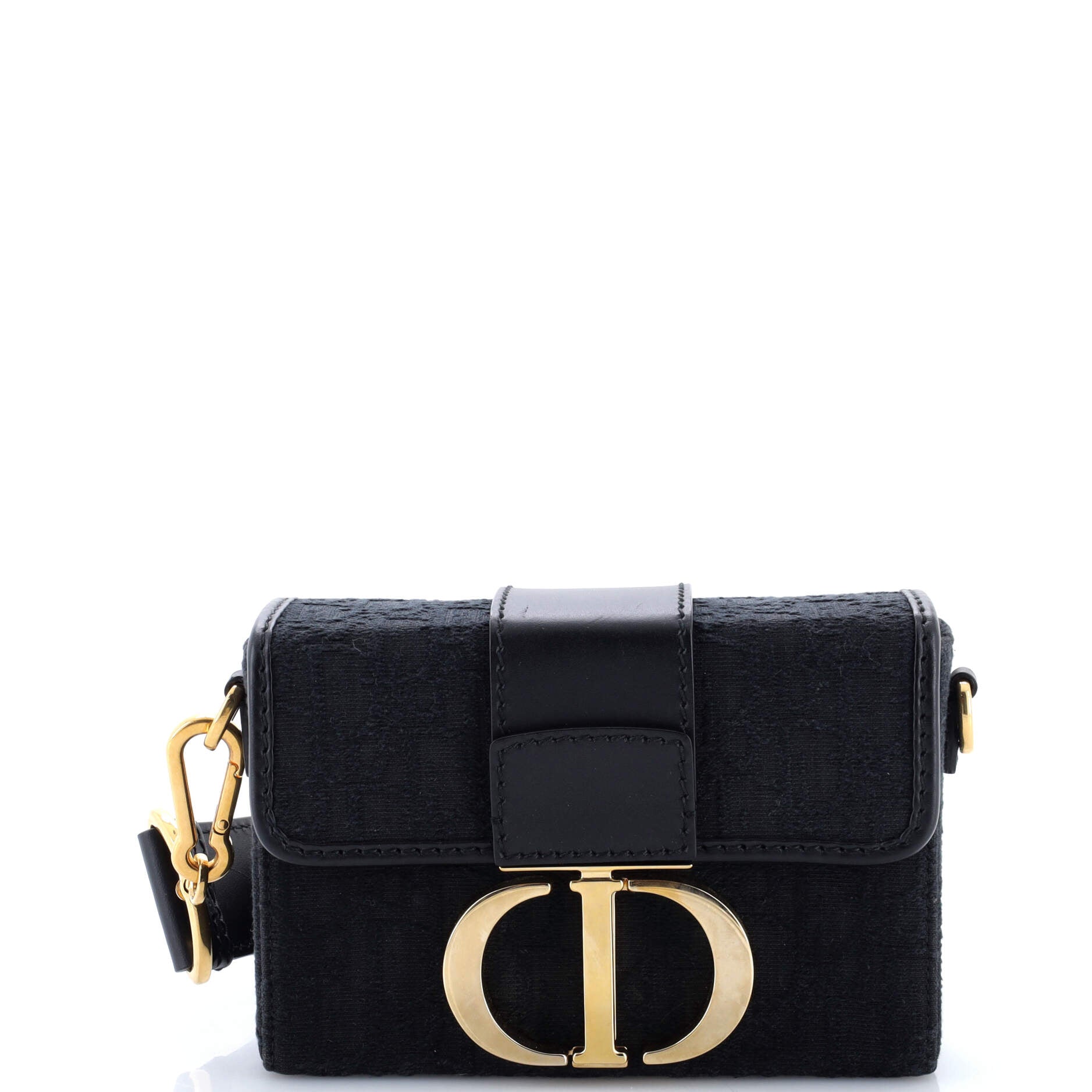 30 Montaigne Box Bag Oblique Jacquard
