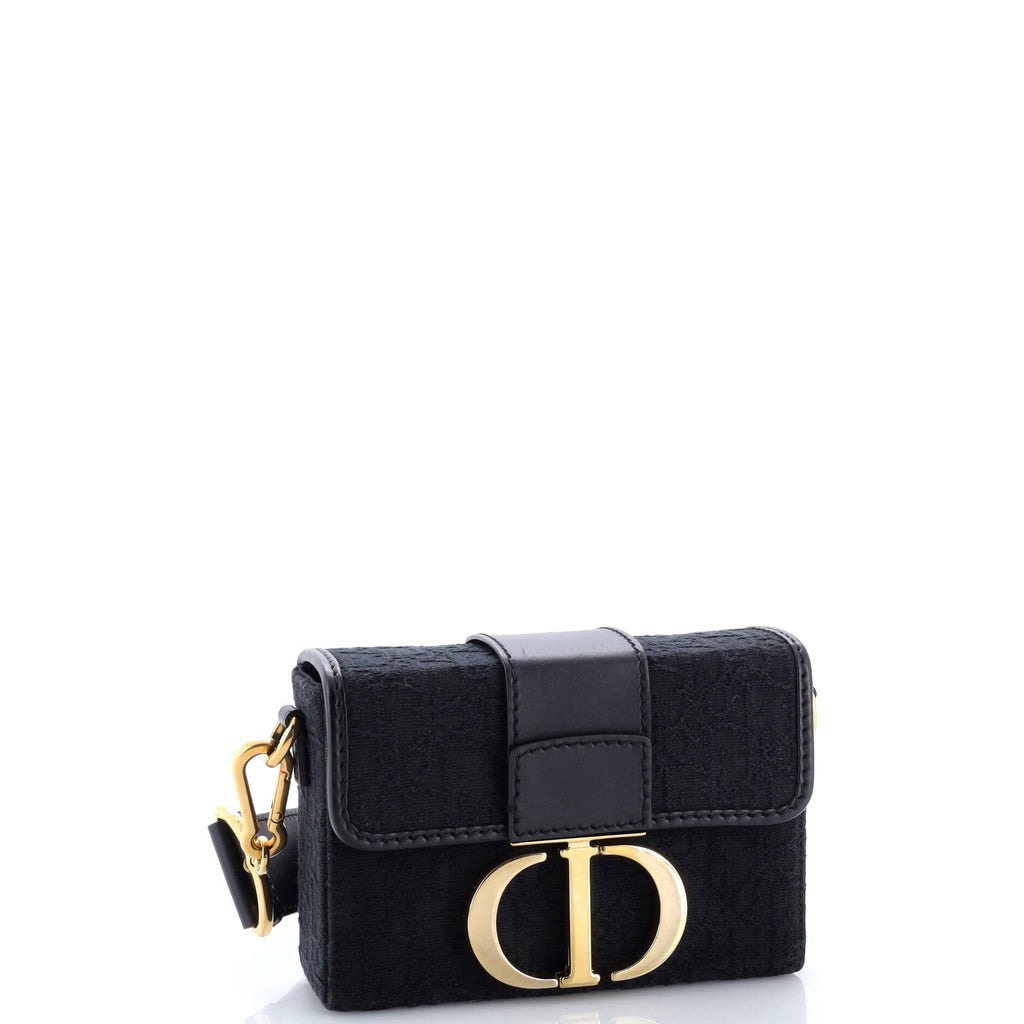 30 Montaigne Box Bag Oblique Jacquard