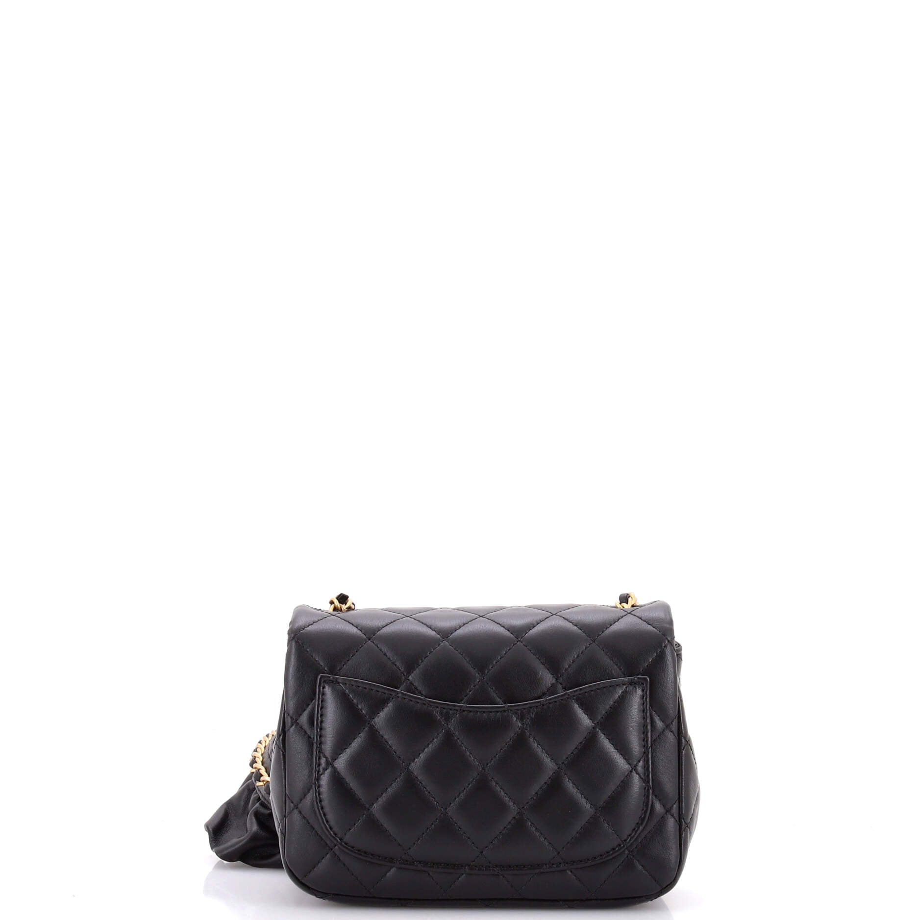 Romance Square Flap Bag Quilted Lambskin Mini