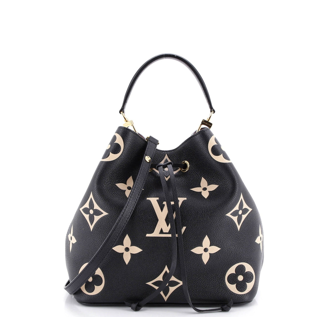 NeoNoe Handbag Bicolor Monogram Empreinte Giant MM